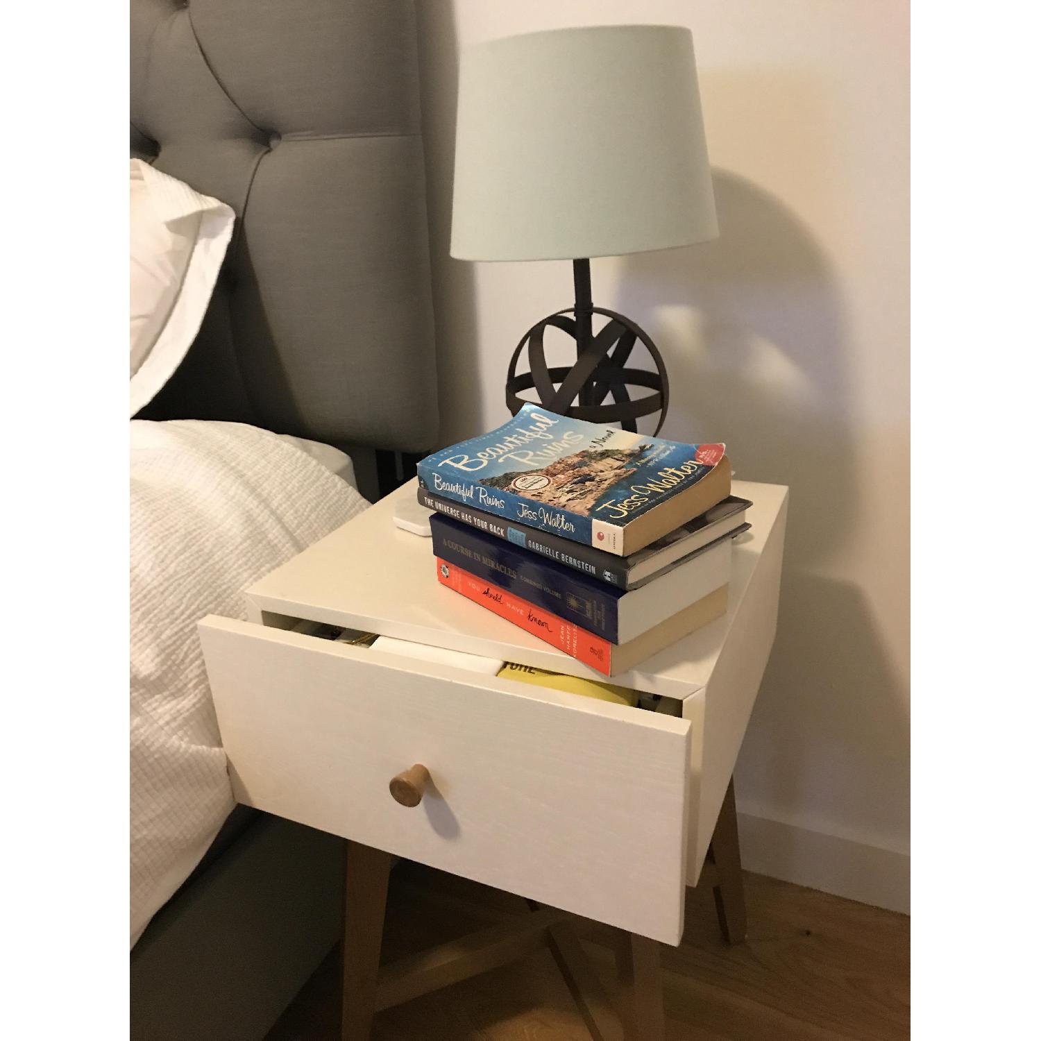 West Elm Tall Storage Nightstands - image-2