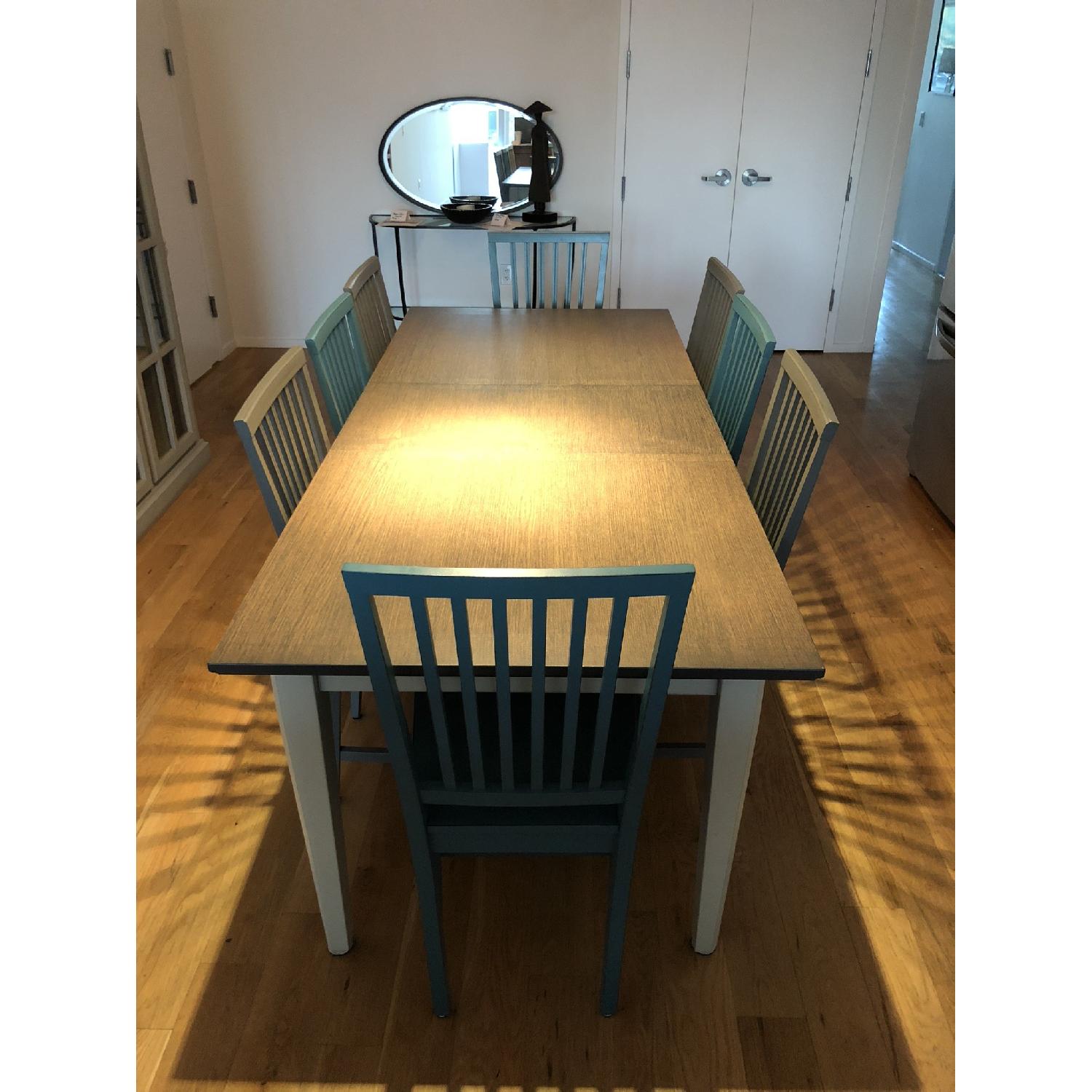 Crate & Barrel Pranzo II Vamelie Extension Dining Table - image-3