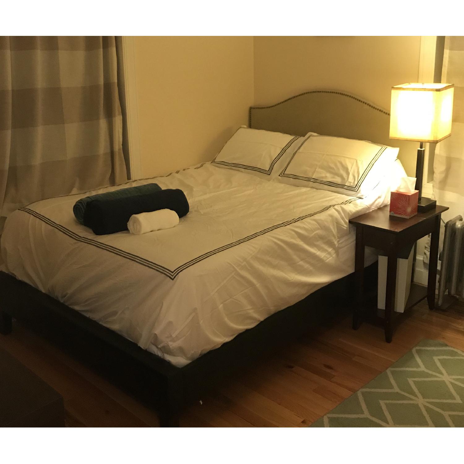 Joss & Main Whitehurst Upholstered Full Size Headboard - image-1