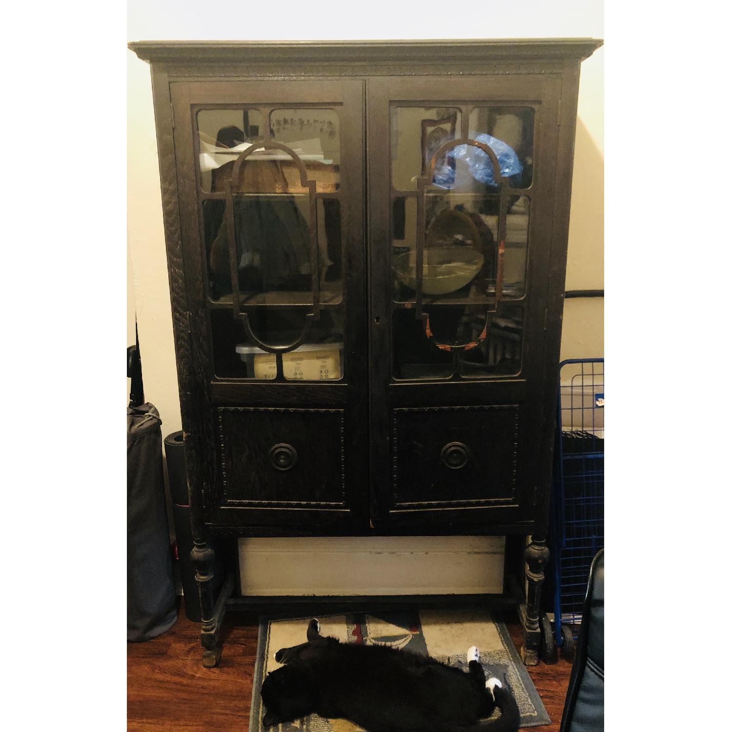 Antique China w/ Glass Doors AptDeco