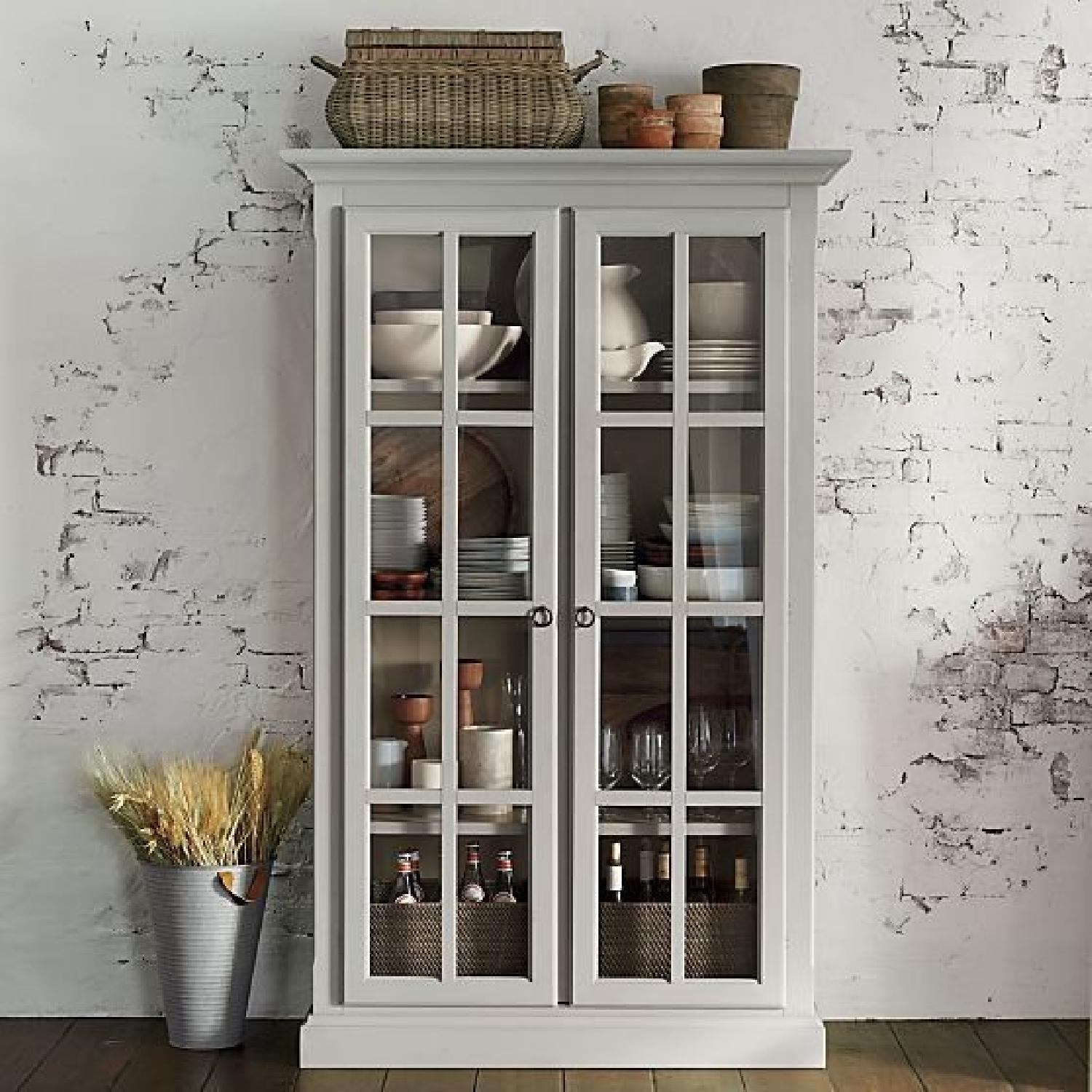 Crate & Barrel Vitrine Cabinet - image-1