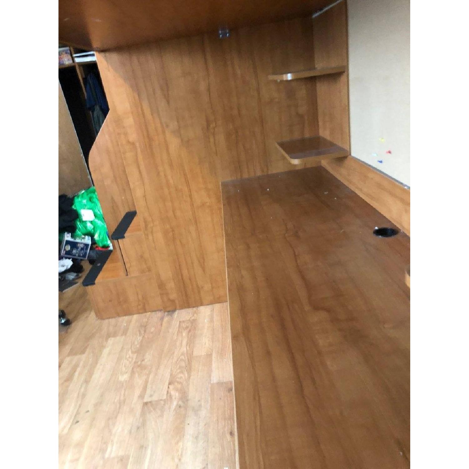 Berg Furniture Utica Twin Loft Bed w/ Staircase & Desk - image-3