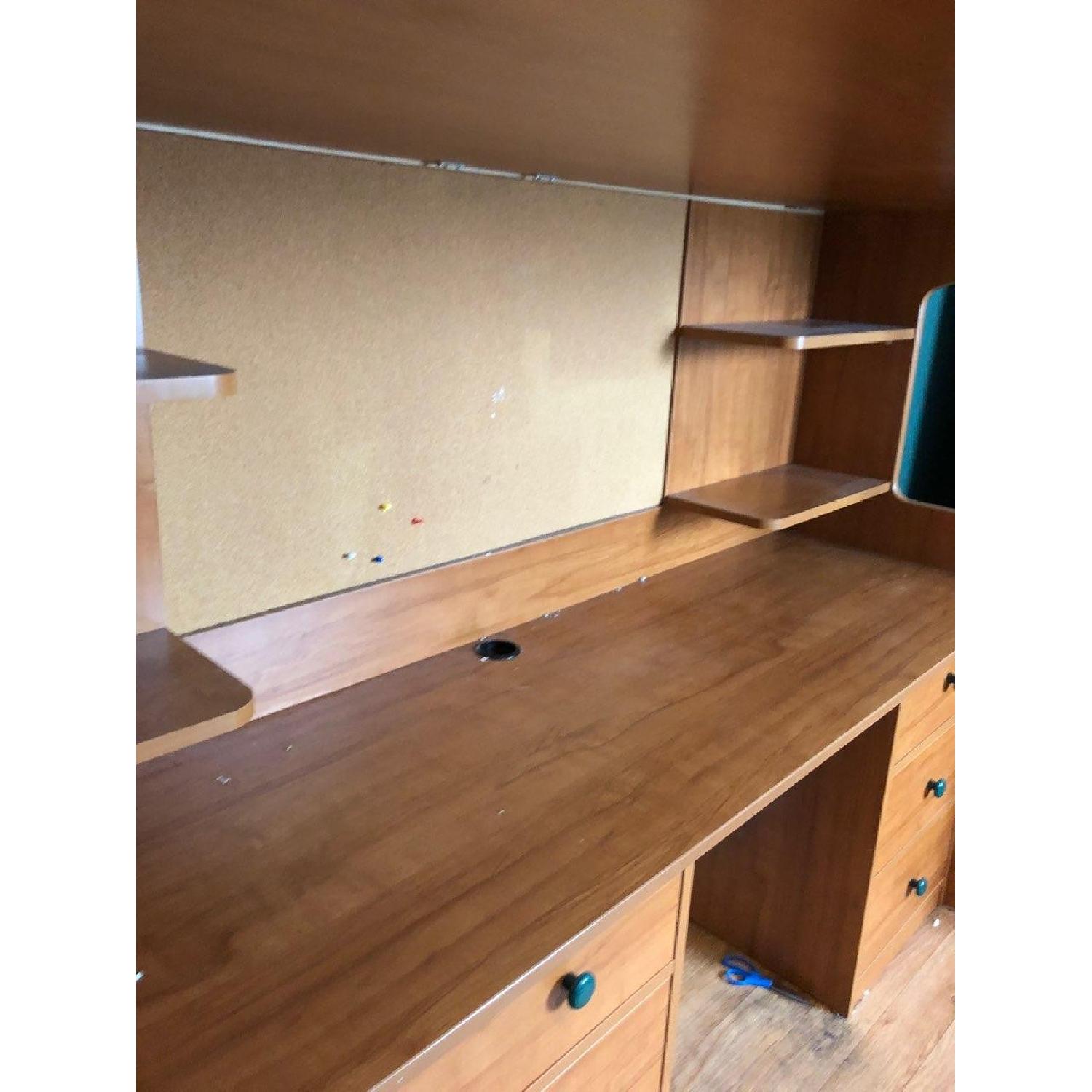 Berg Furniture Utica Twin Loft Bed w/ Staircase & Desk - image-5