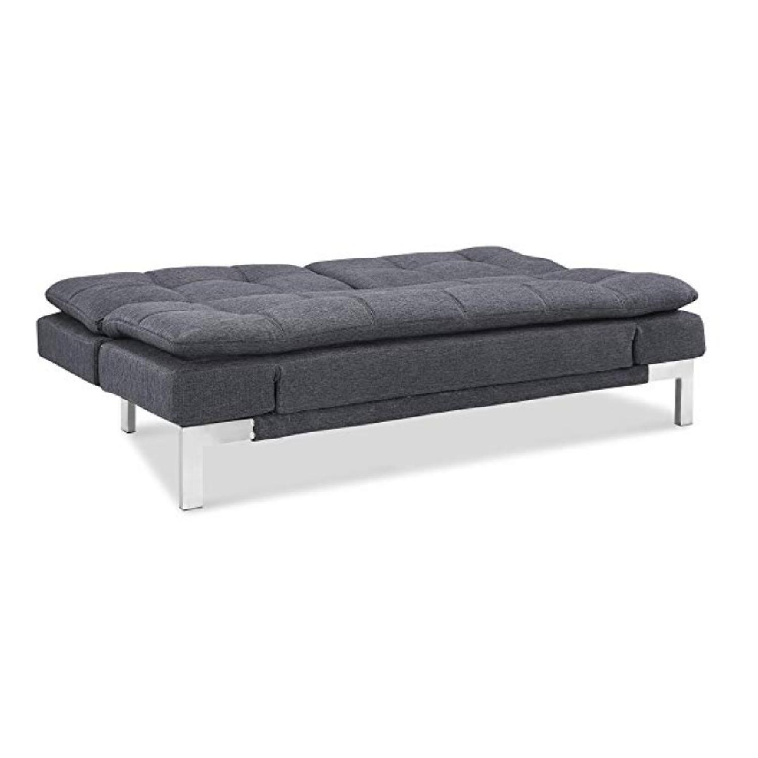 Serta Dream Convertible Boca Sofa in Charcoal - image-2