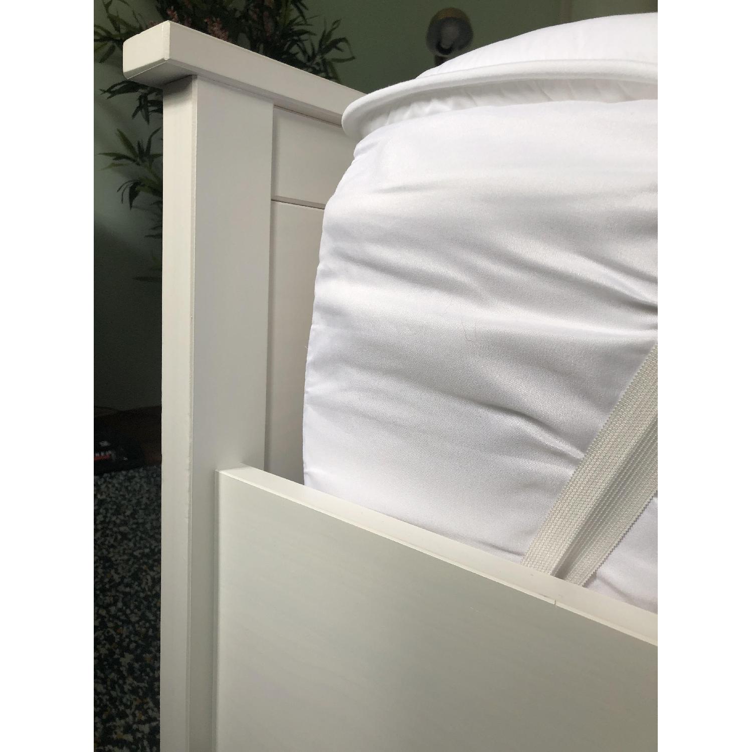 Ikea Hemnes Twin Bed Frame w/ Luroy Slatted Base - image-3