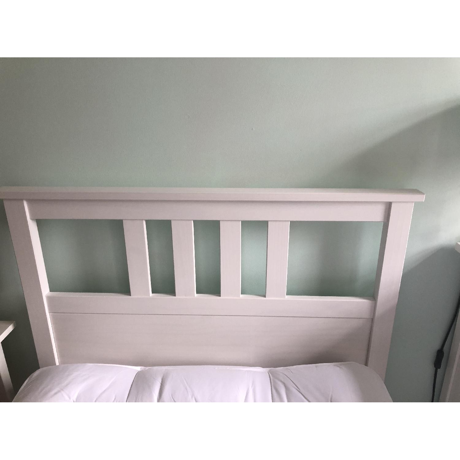 Ikea Hemnes Twin Bed Frame w/ Luroy Slatted Base - image-11