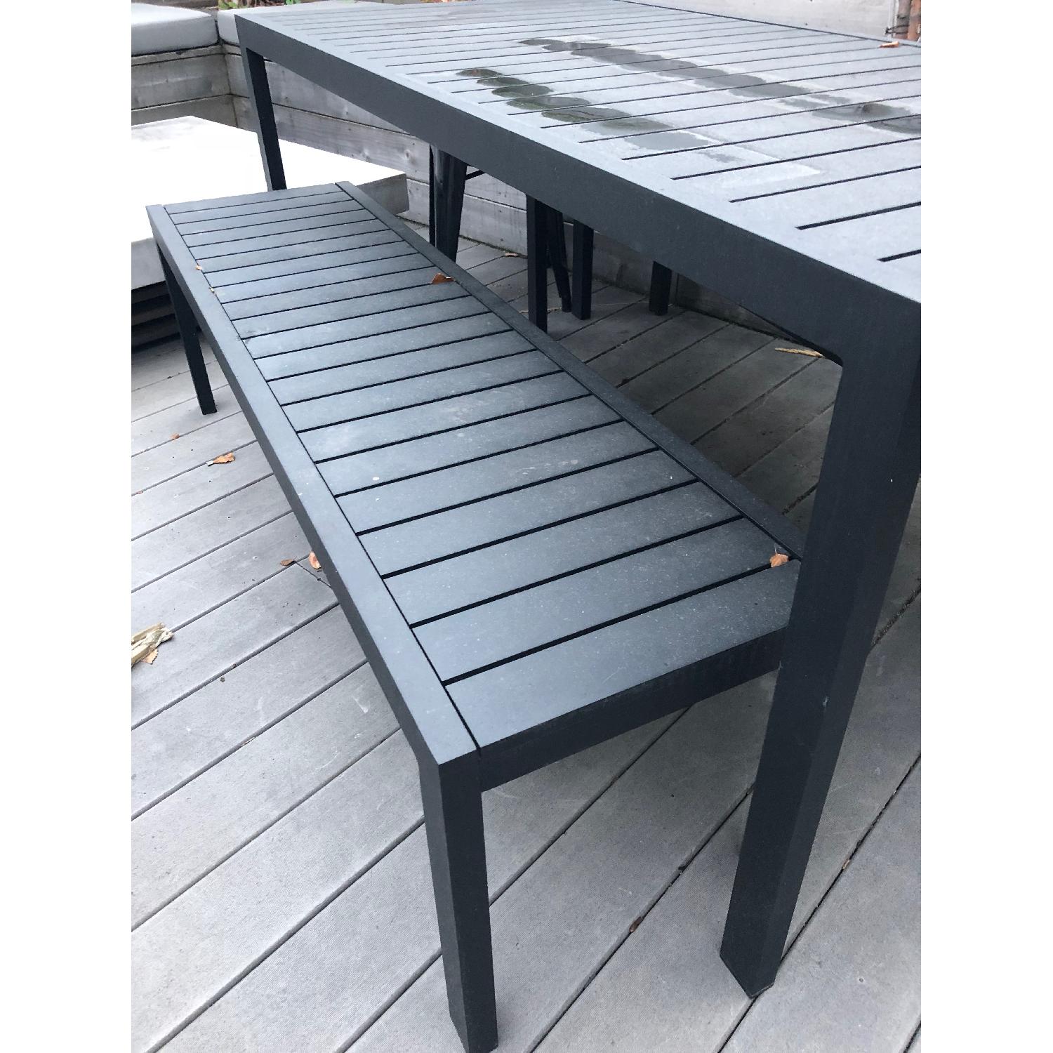 Case Eos Outdoor Dining Bench AptDeco