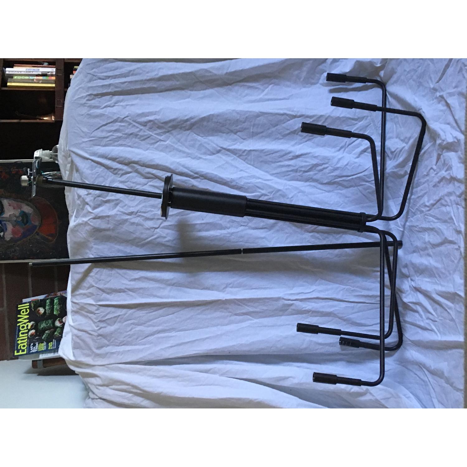 Crate & Barrel Clive 6-Arm Bronze Chandelier - image-2