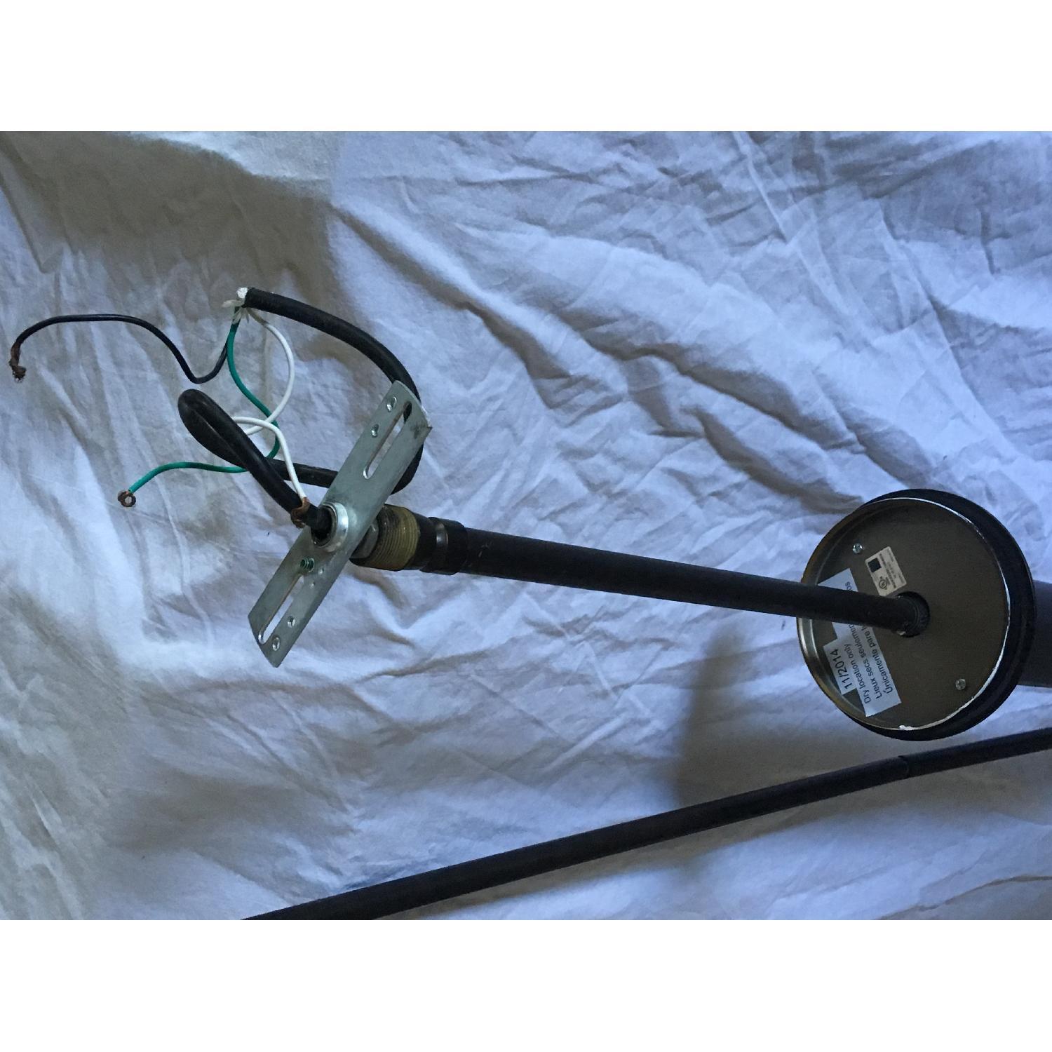 Crate & Barrel Clive 6-Arm Bronze Chandelier - image-3