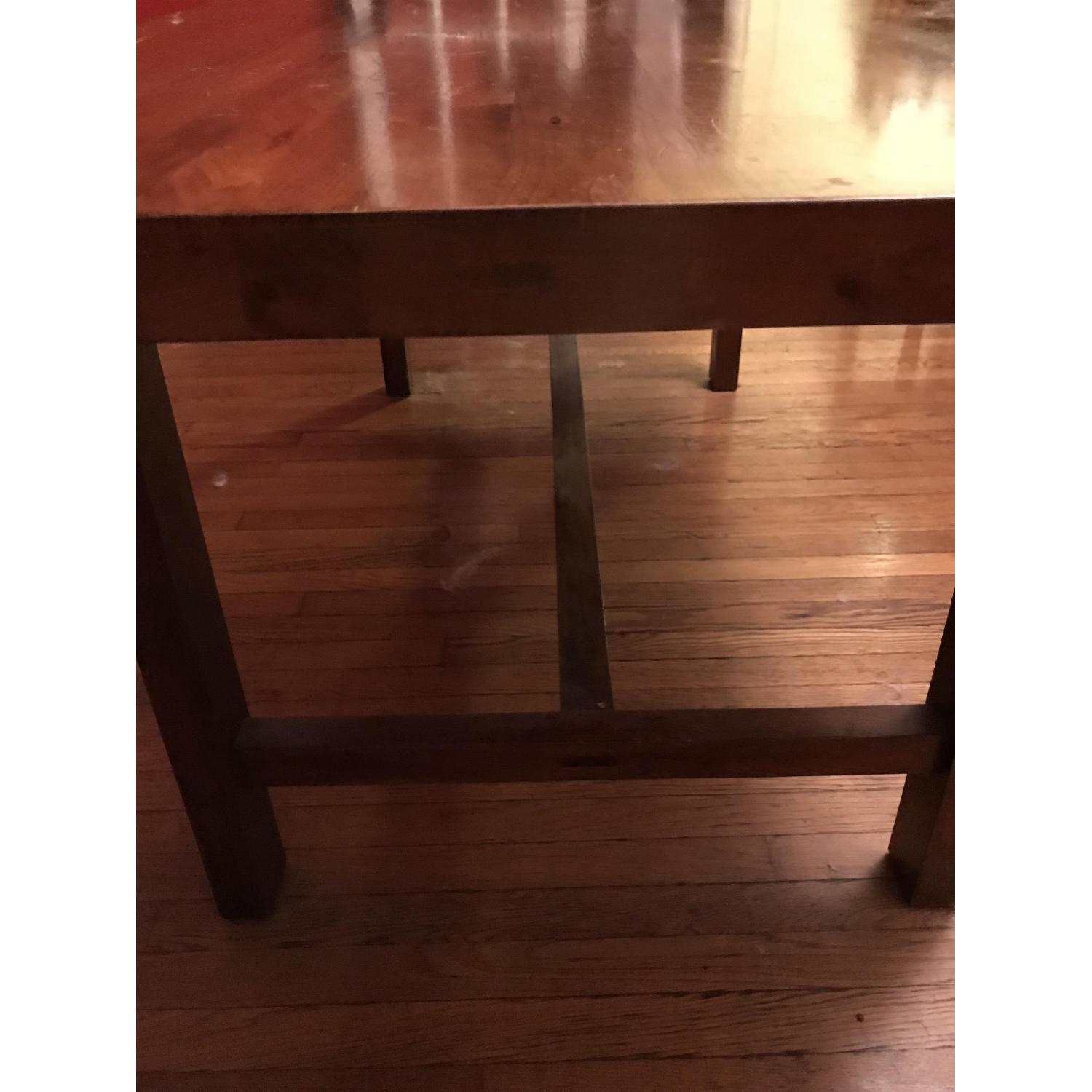 Crate & Barrel Lincoln Park Walnut Dining Table - image-1