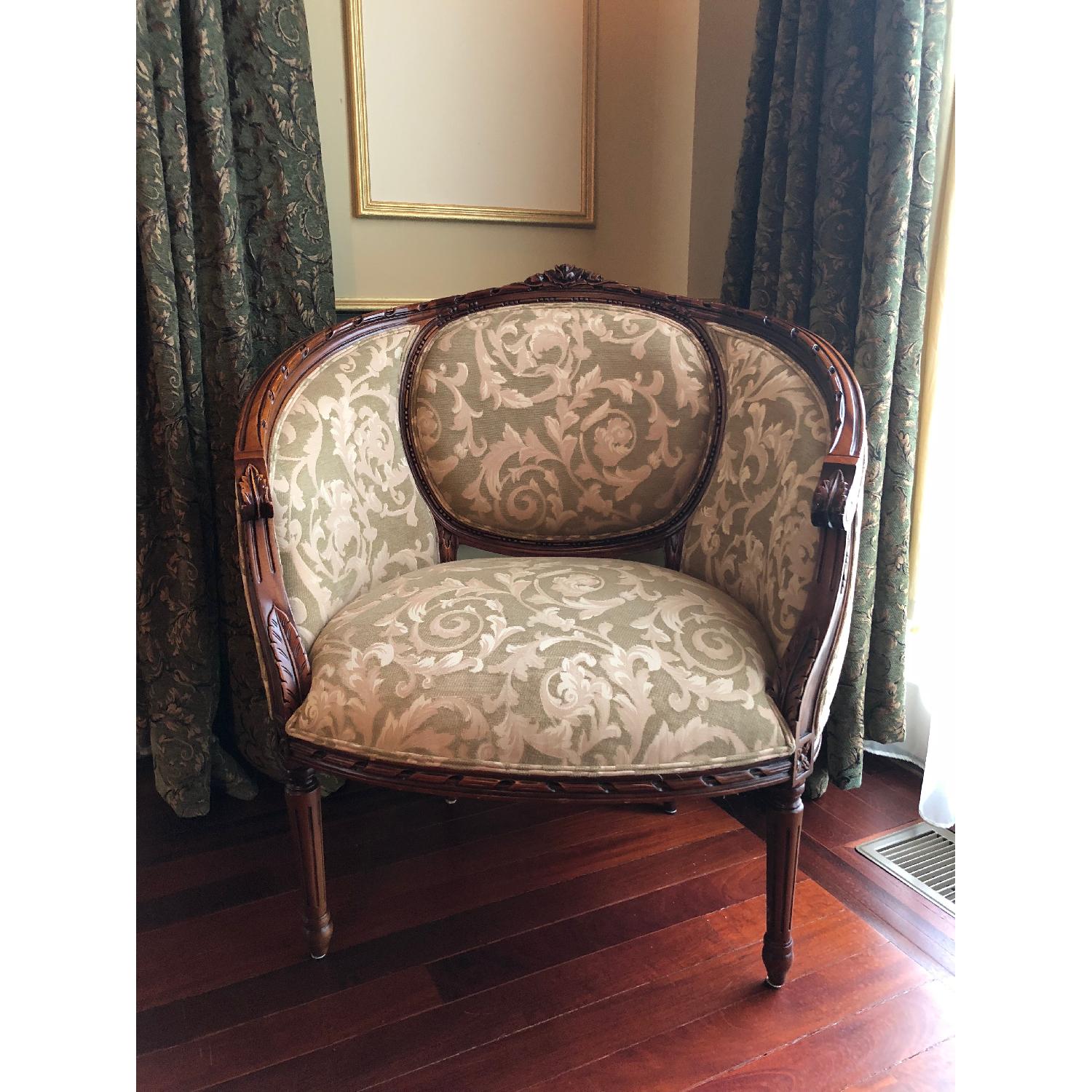 Solid Mahogany Wood Chair - image-1