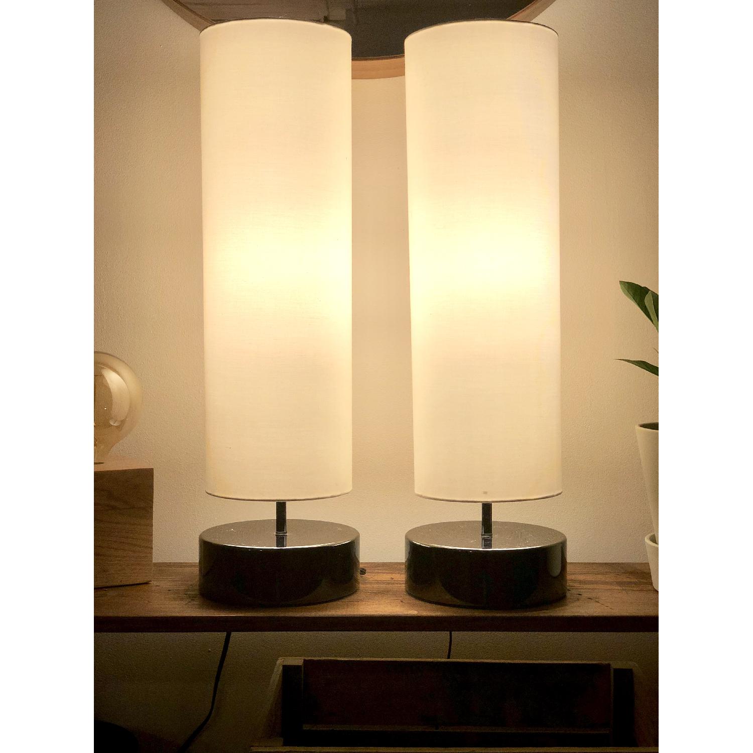 CB2 Paramount Table Lamps AptDeco