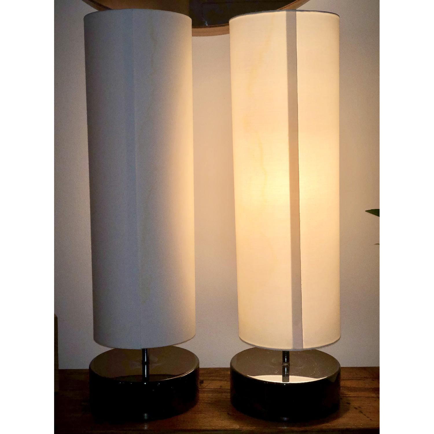 CB2 Paramount Table Lamps AptDeco