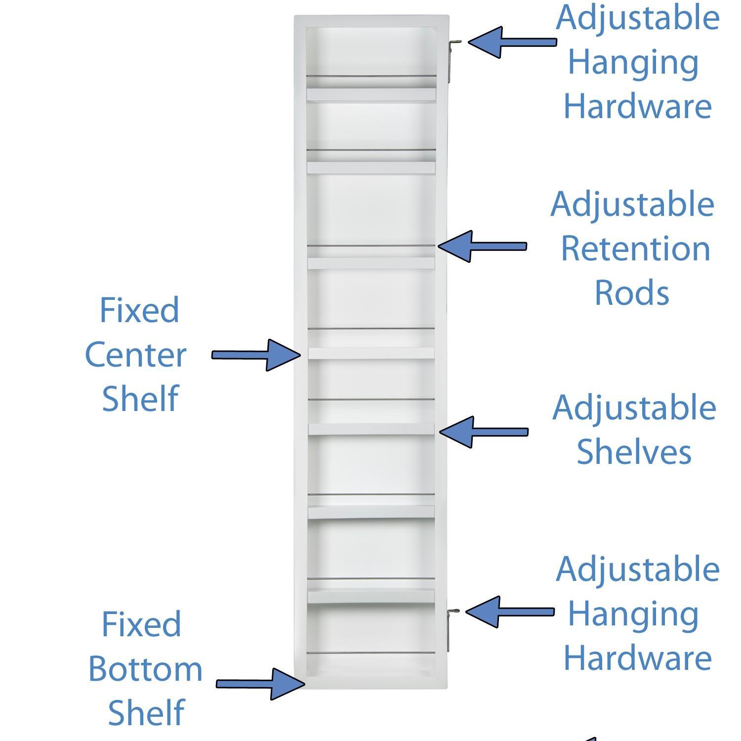 Cabidor Classic Back-of-Door Storage Cabinet - image-3
