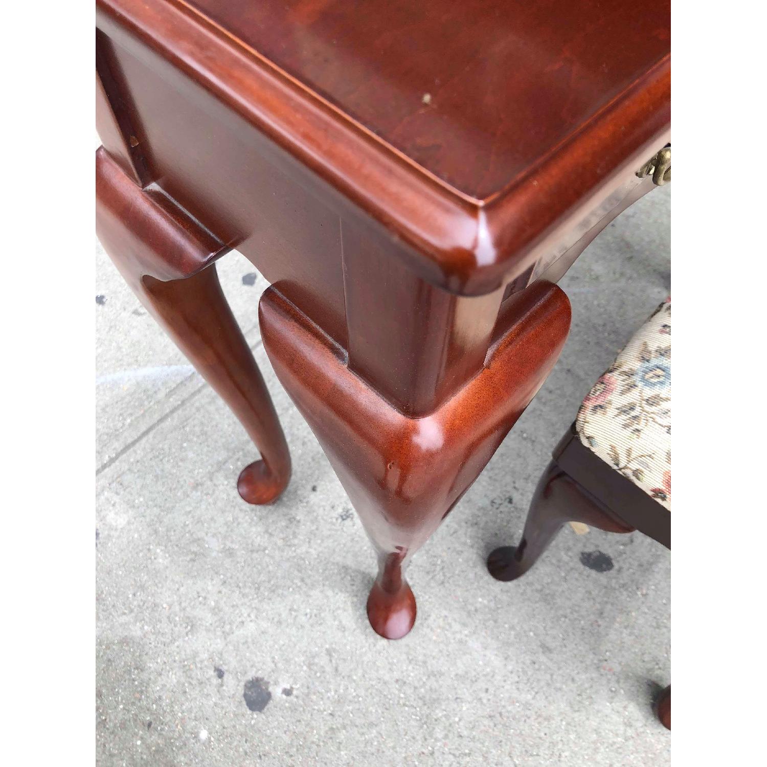 The Bombay Company Vanity w/ Mirror & Stool - image-21