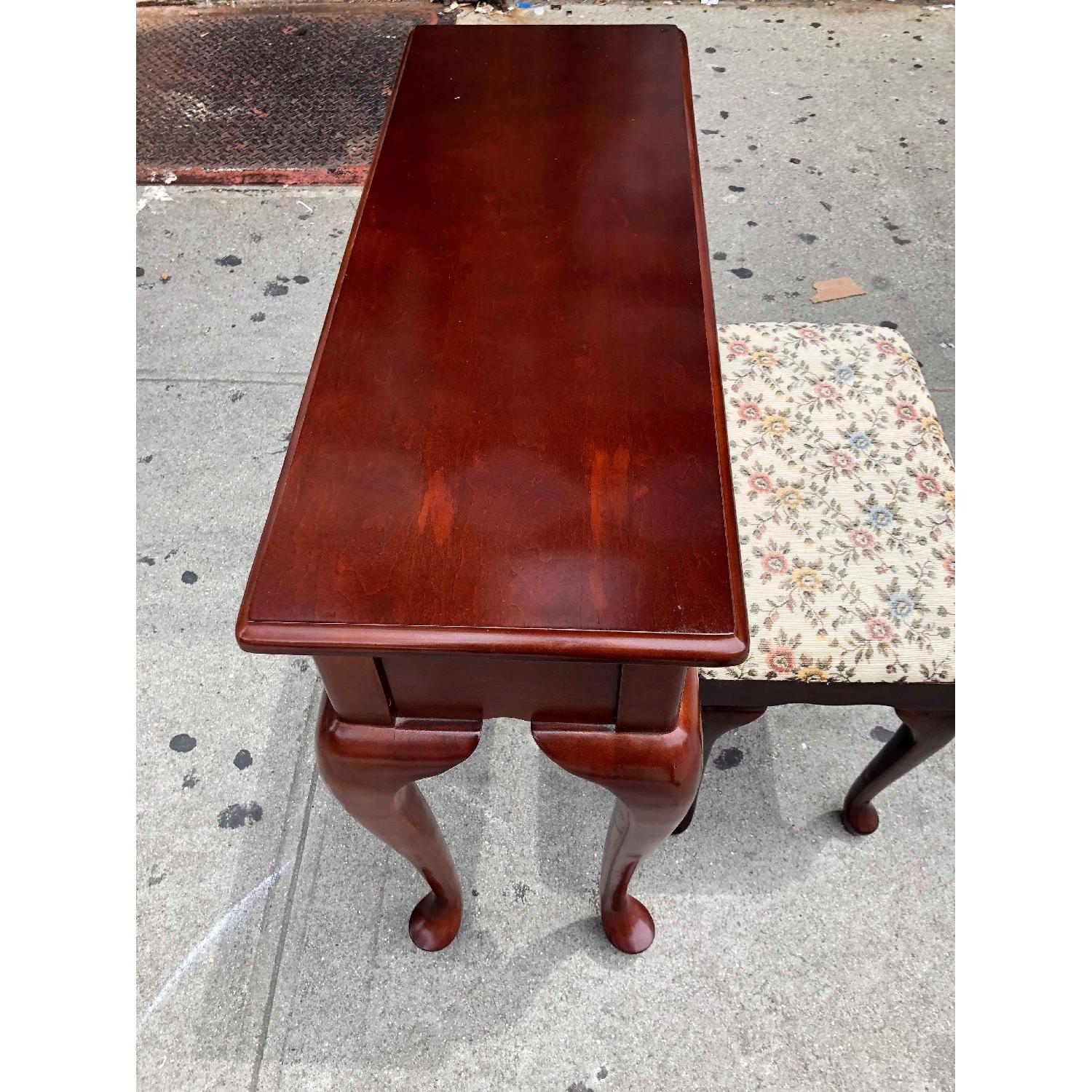 The Bombay Company Vanity w/ Mirror & Stool - image-23