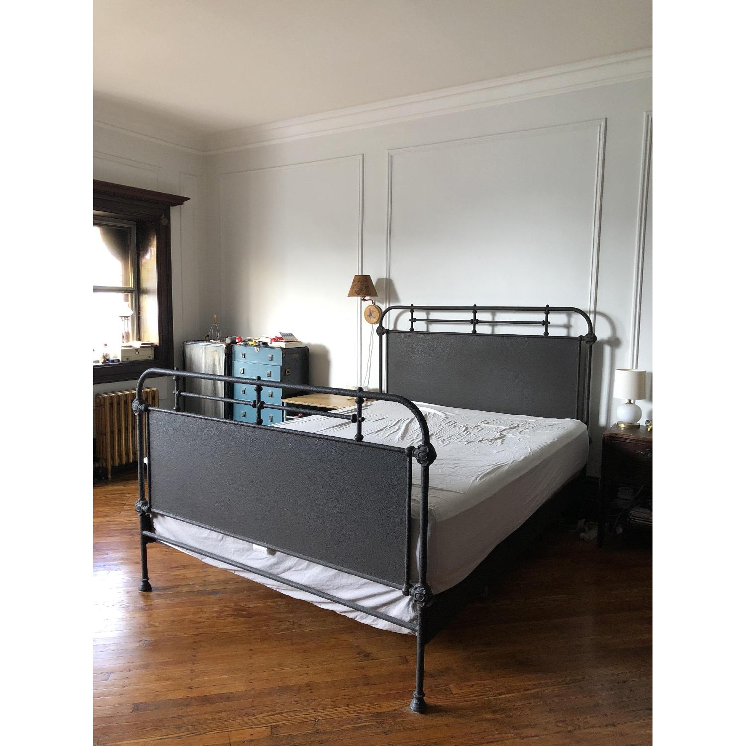 Restoration Hardware French Academie Panel Bed w/ Footboard - image-2