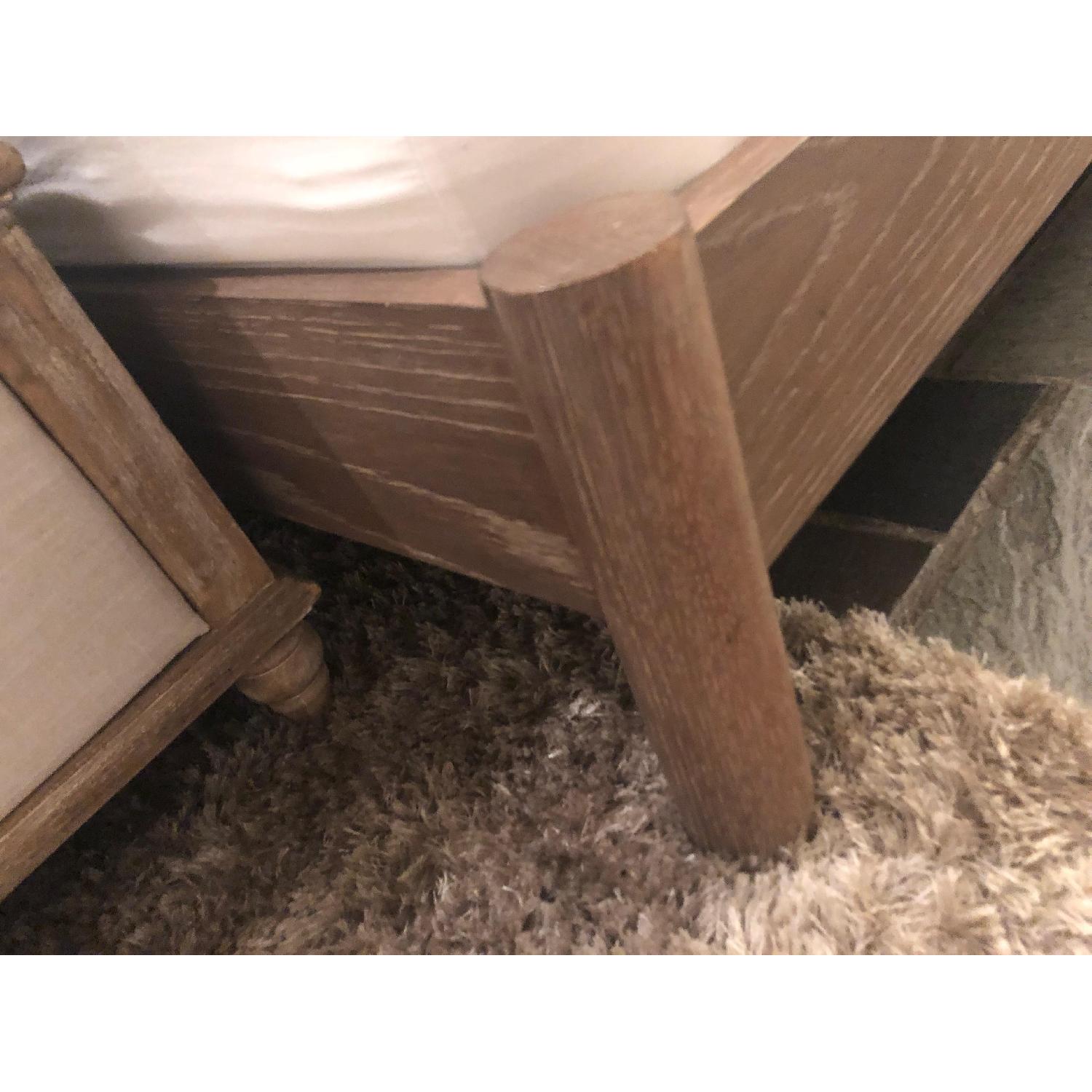 CB2 Peg Leg Queen Size Bed AptDeco