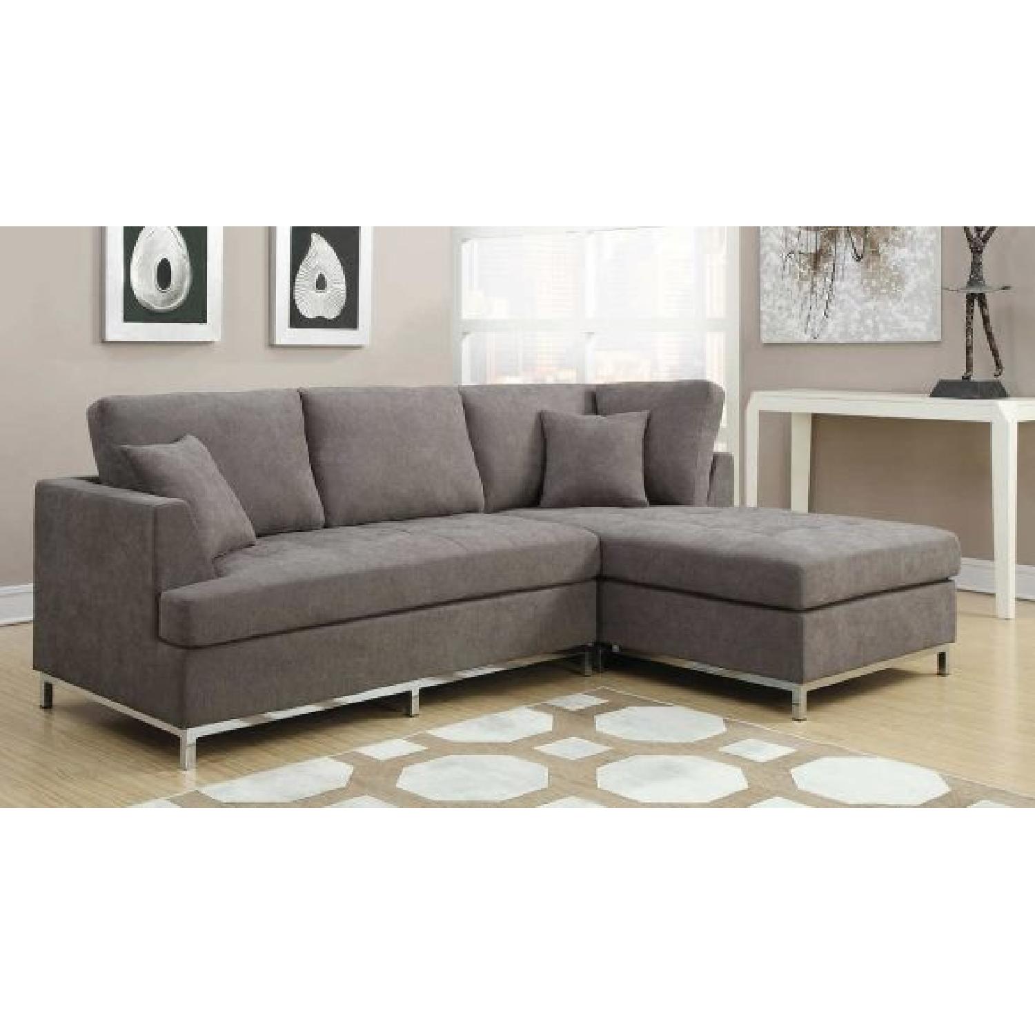 Valeria Fabric 2-Piece Sectional Sofa - image-4
