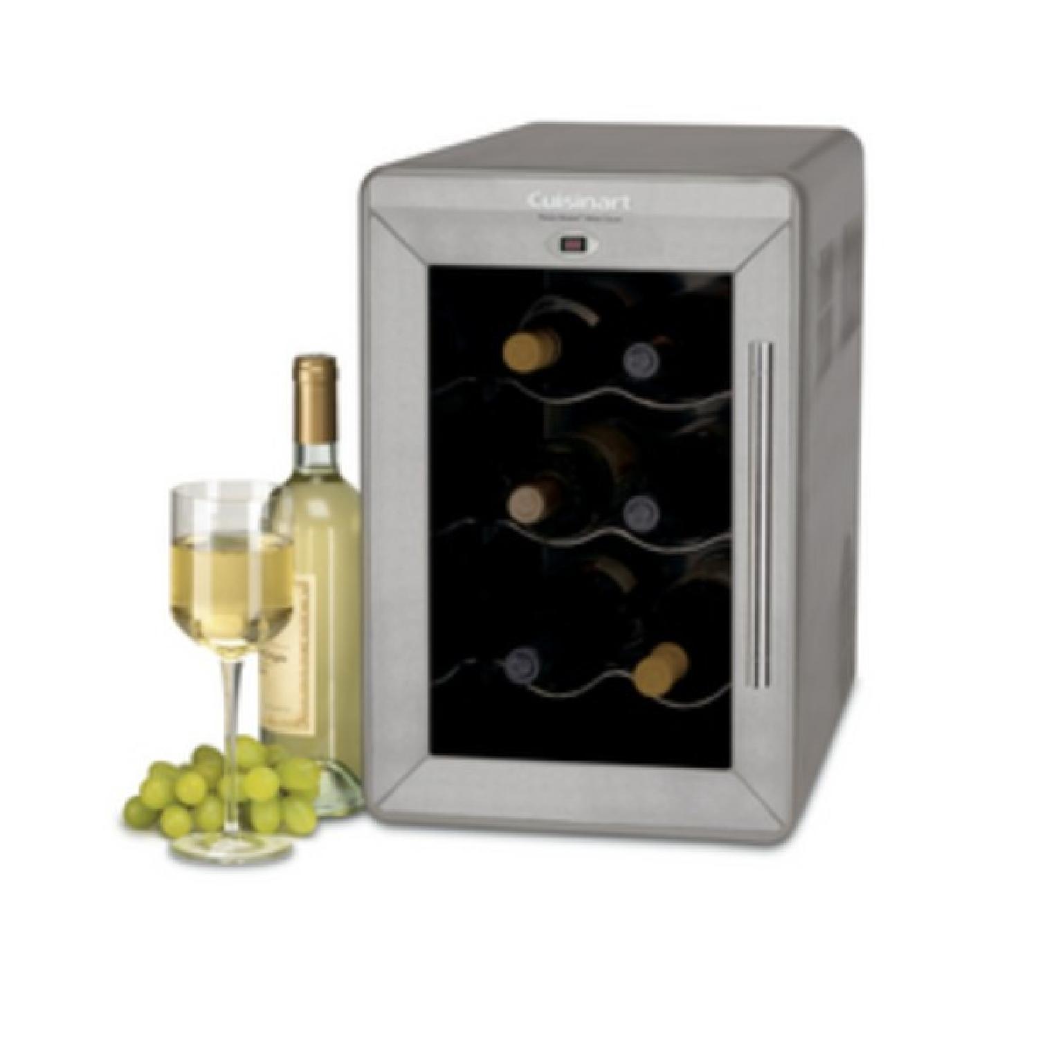 Cuisinart Countertop Wine Cellar, CWC 600, 6Bottle AptDeco