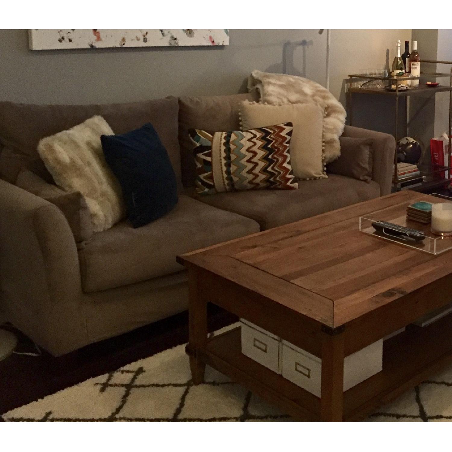 World Market Luxe Sofa - image-1