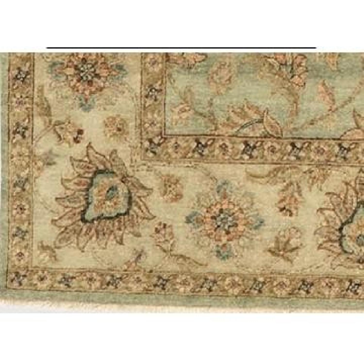 Ethan Allen Wool Silk Area Rug - image-3