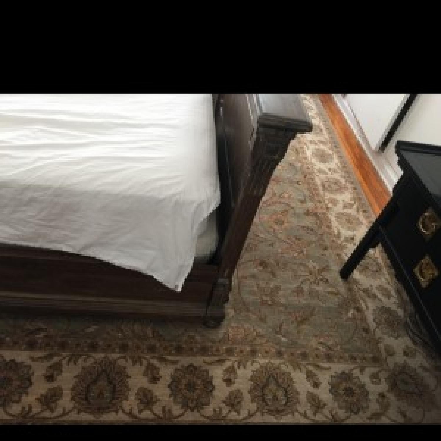 Ethan Allen Wool Silk Area Rug - image-6