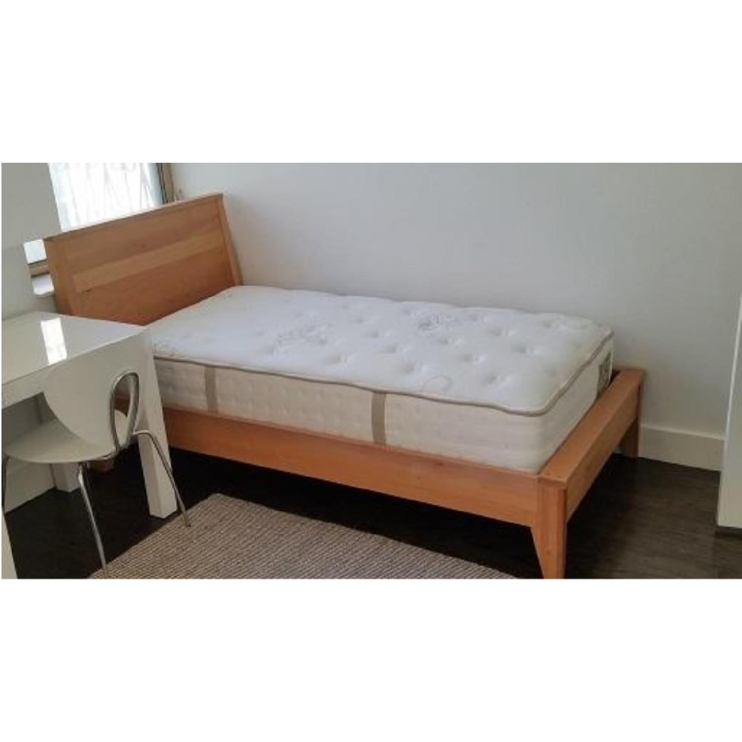 Twin Size Wood Bed Frame - image-1