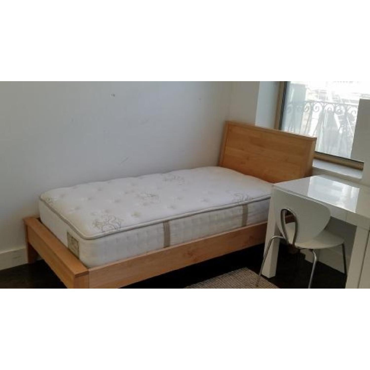 Twin Size Wood Bed Frame - image-2