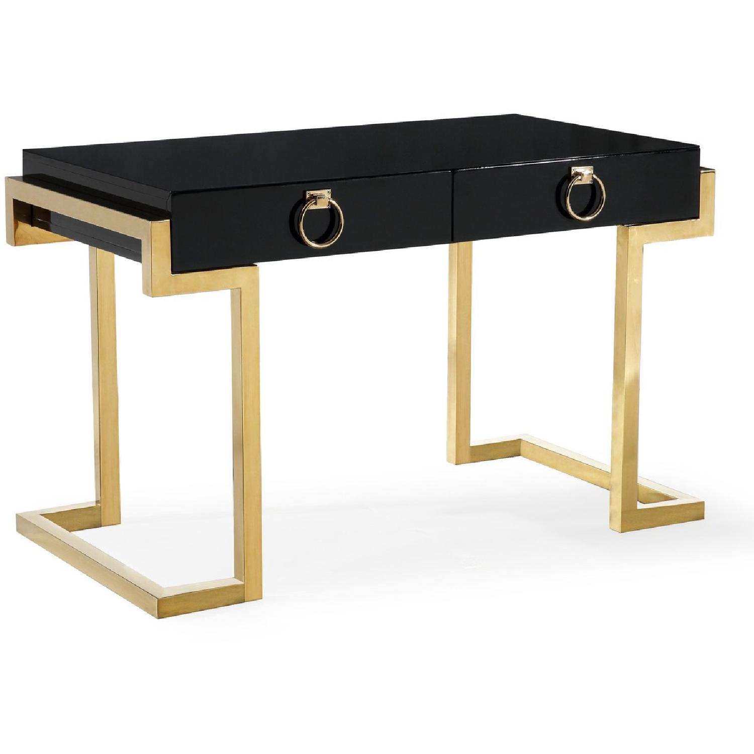TOV Furniture Majesty Office Desk & Stool - image-1