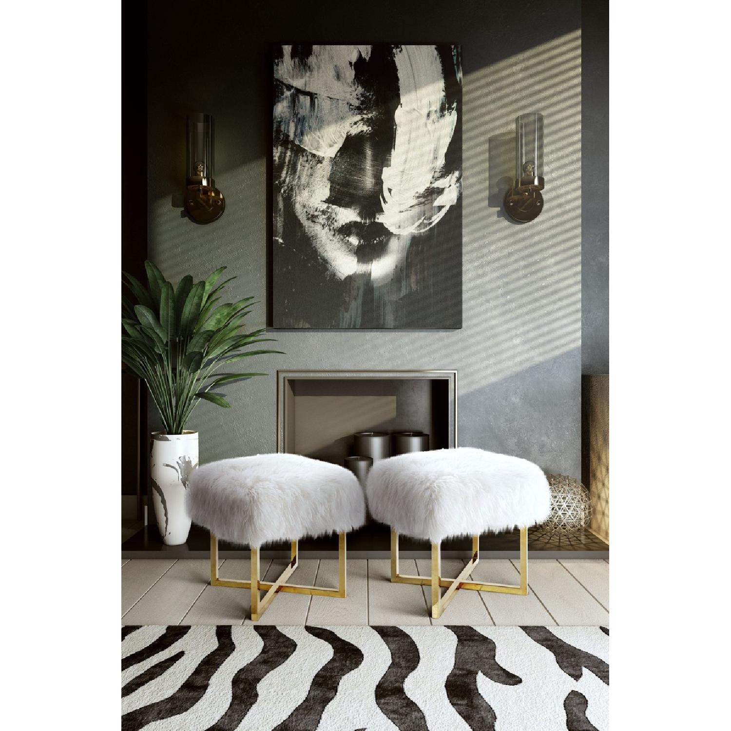 TOV Furniture Majesty Office Desk & Stool - image-8