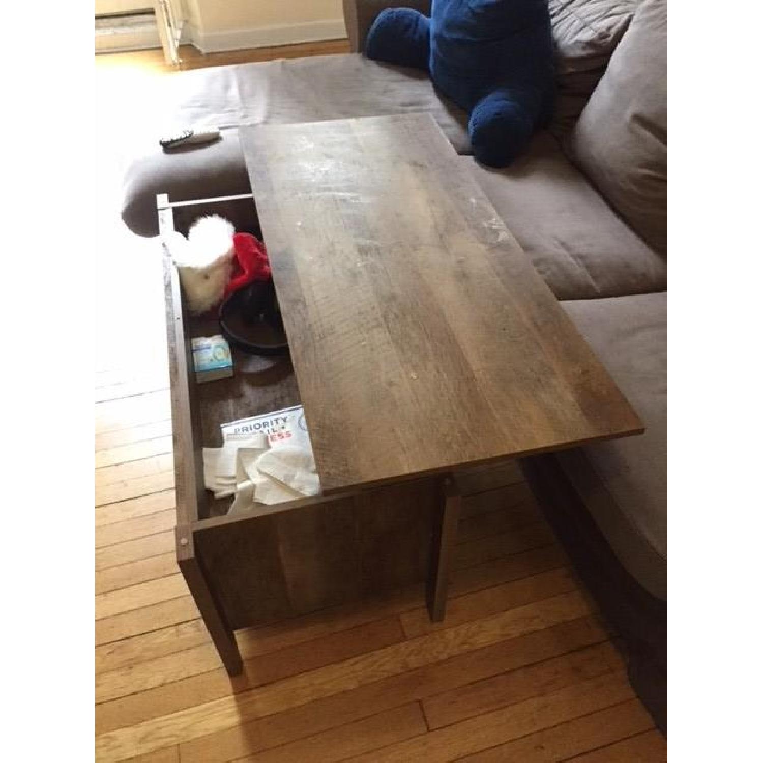 Loon Peak Signal Mountain Lift Top Coffee Table - image-1