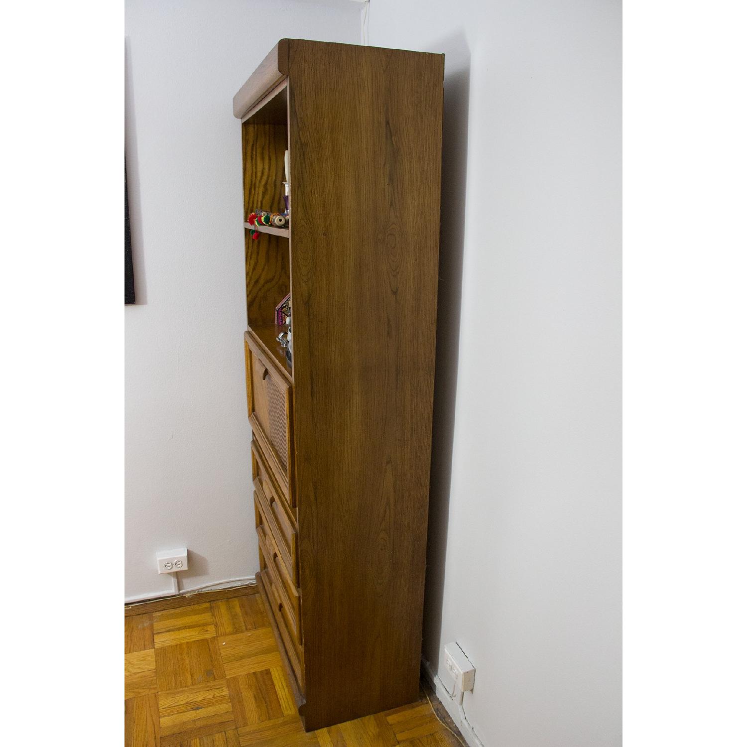 Vintage Bar w/ Drawers & Shelves - image-2