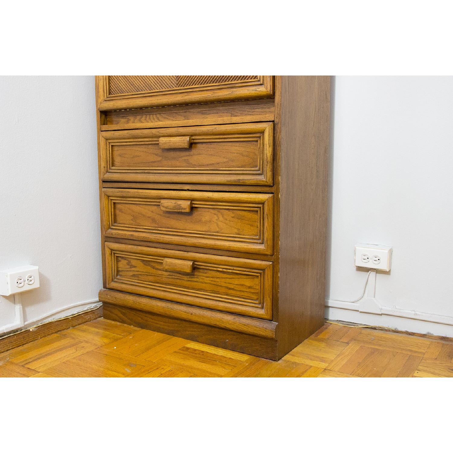 Vintage Bar w/ Drawers & Shelves - image-3