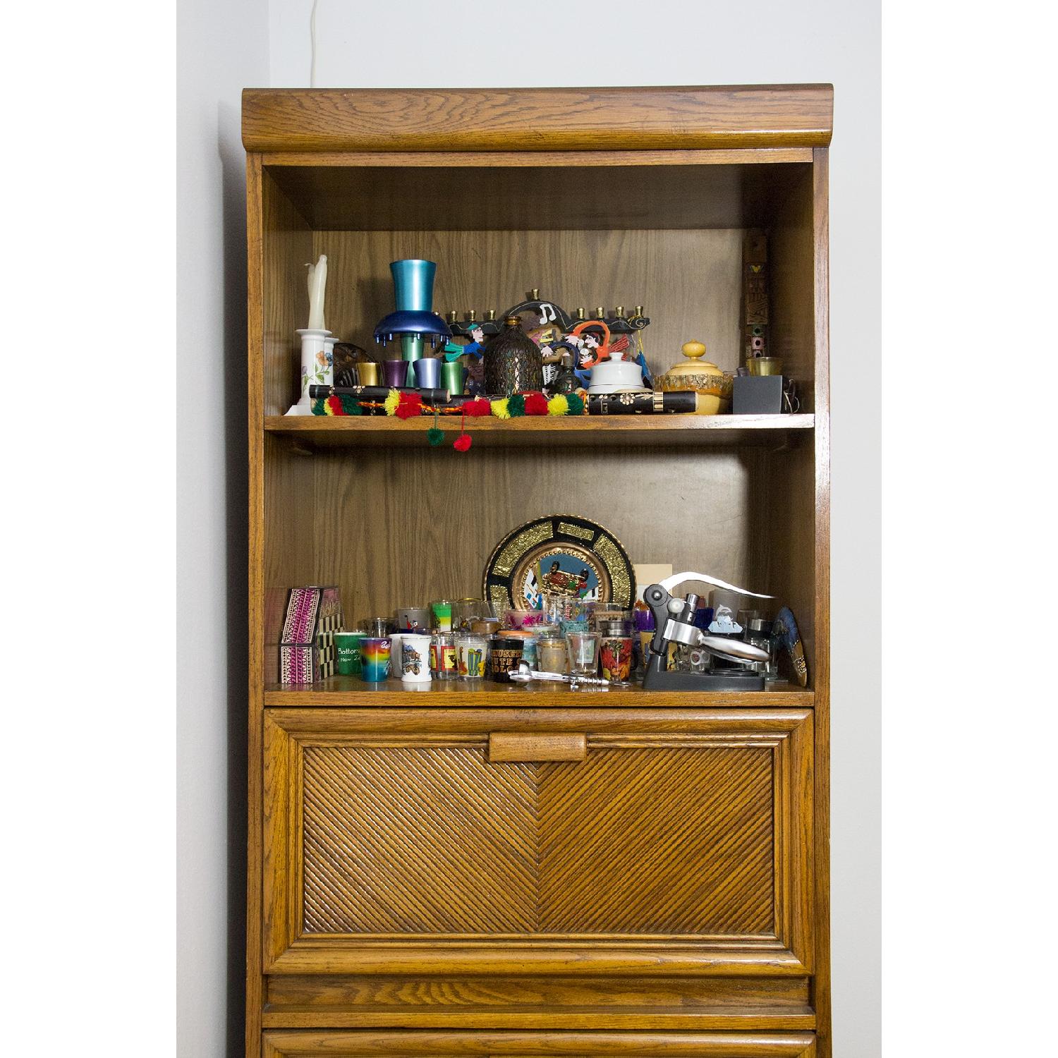 Vintage Bar w/ Drawers & Shelves - image-4