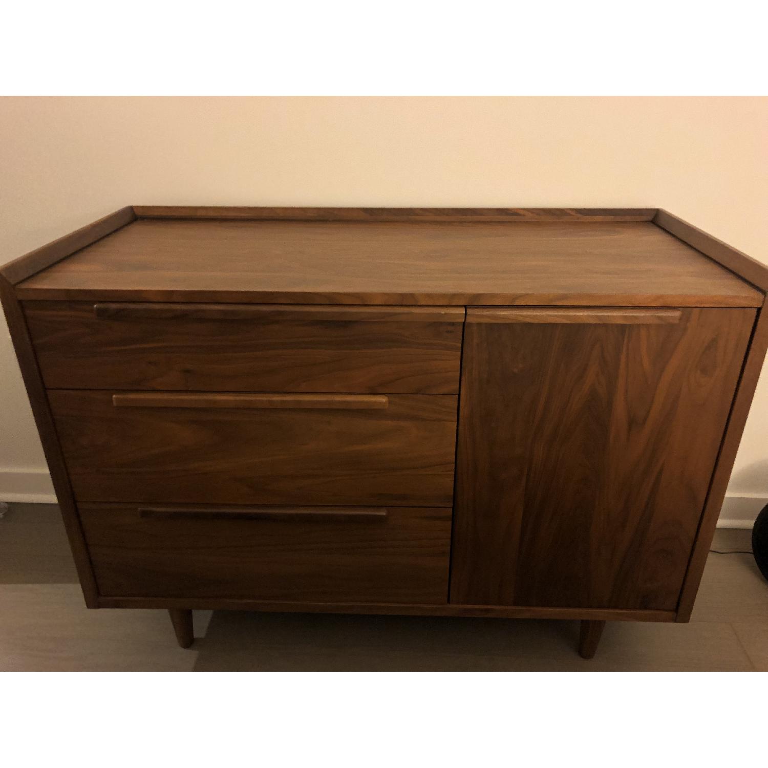 Crate & Barrel Tate 3-Drawer Chest - image-1