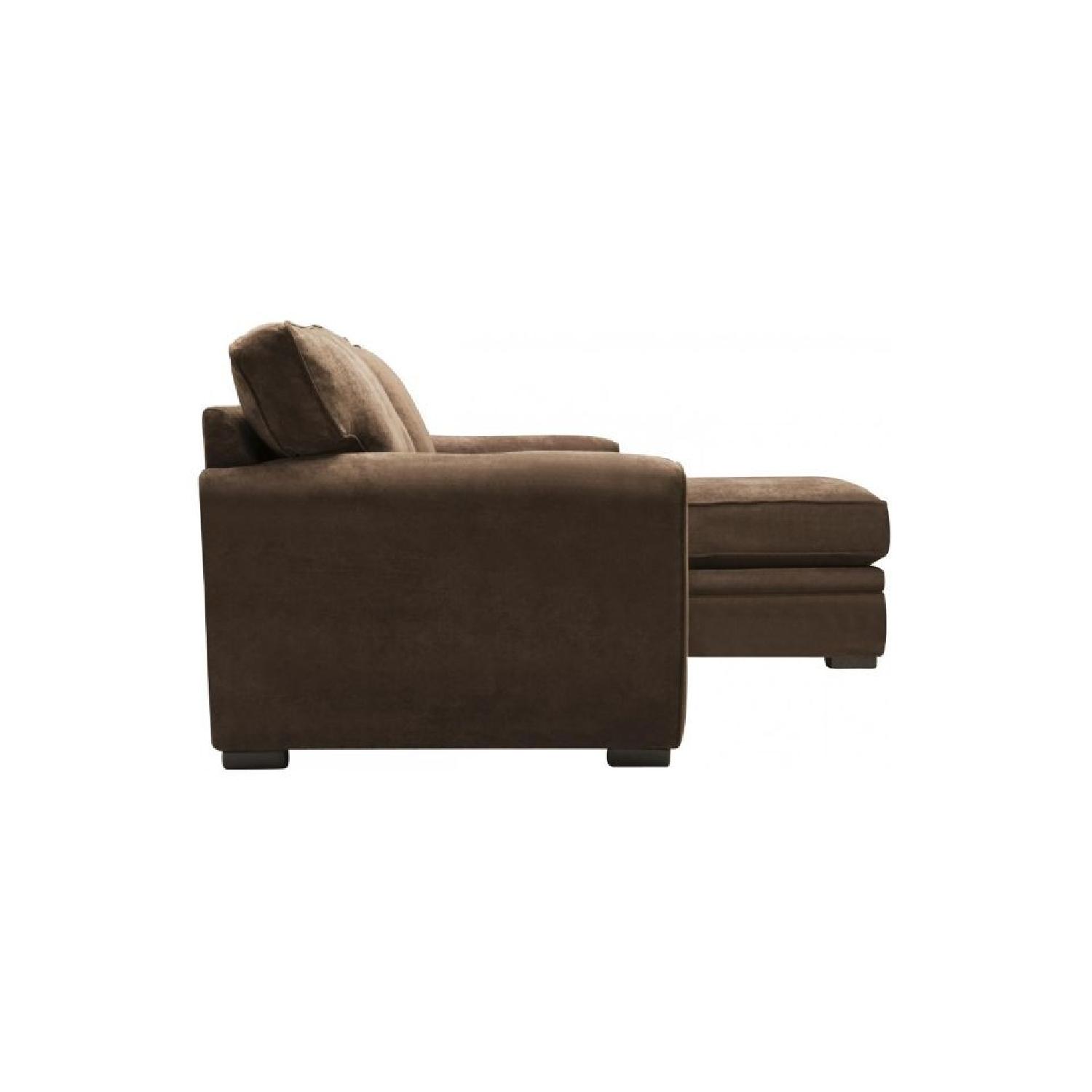 Raymour & Flanigan Artemis 2 Piece Sectional w/ Chaise AptDeco