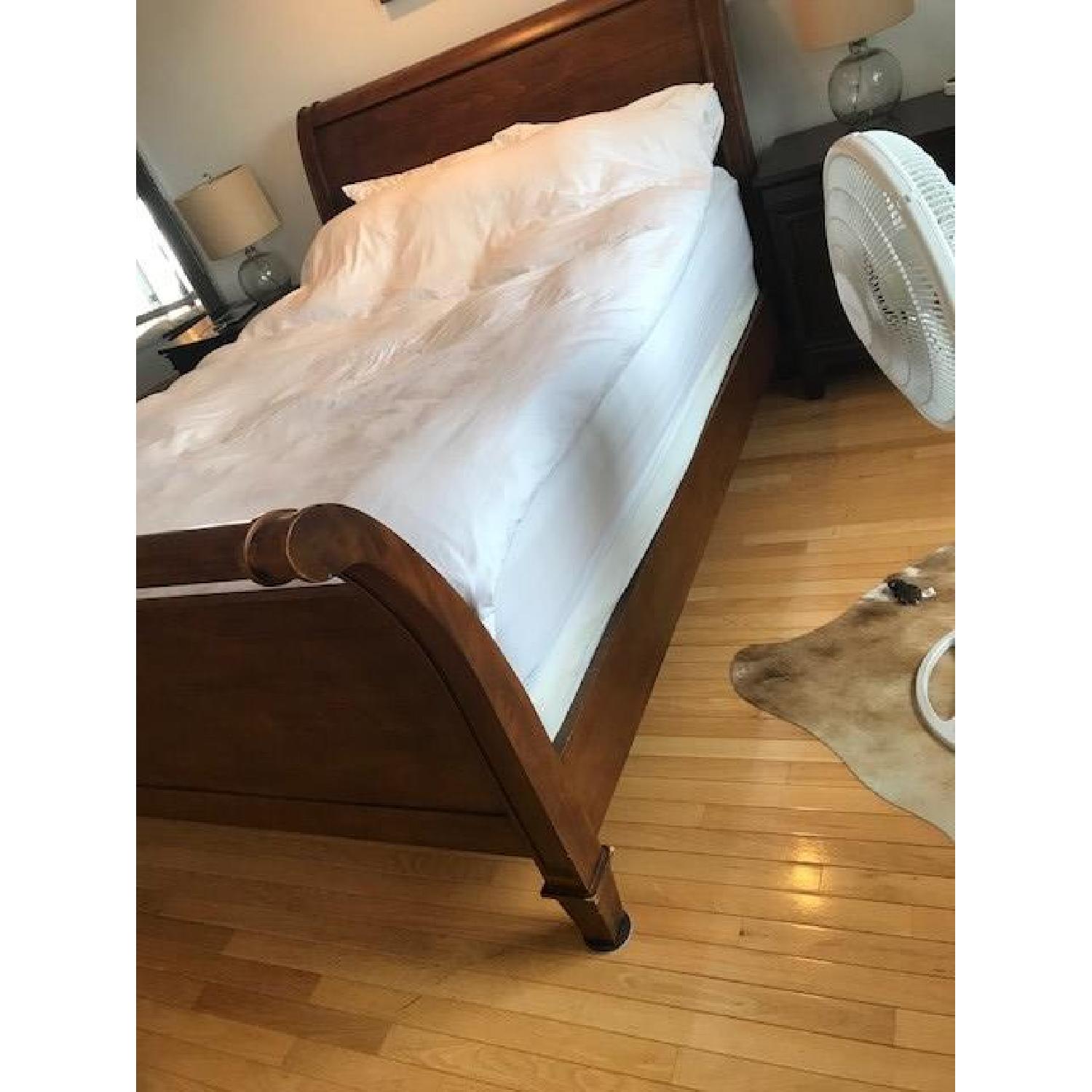 Queen Sleigh Bed Frame - image-1