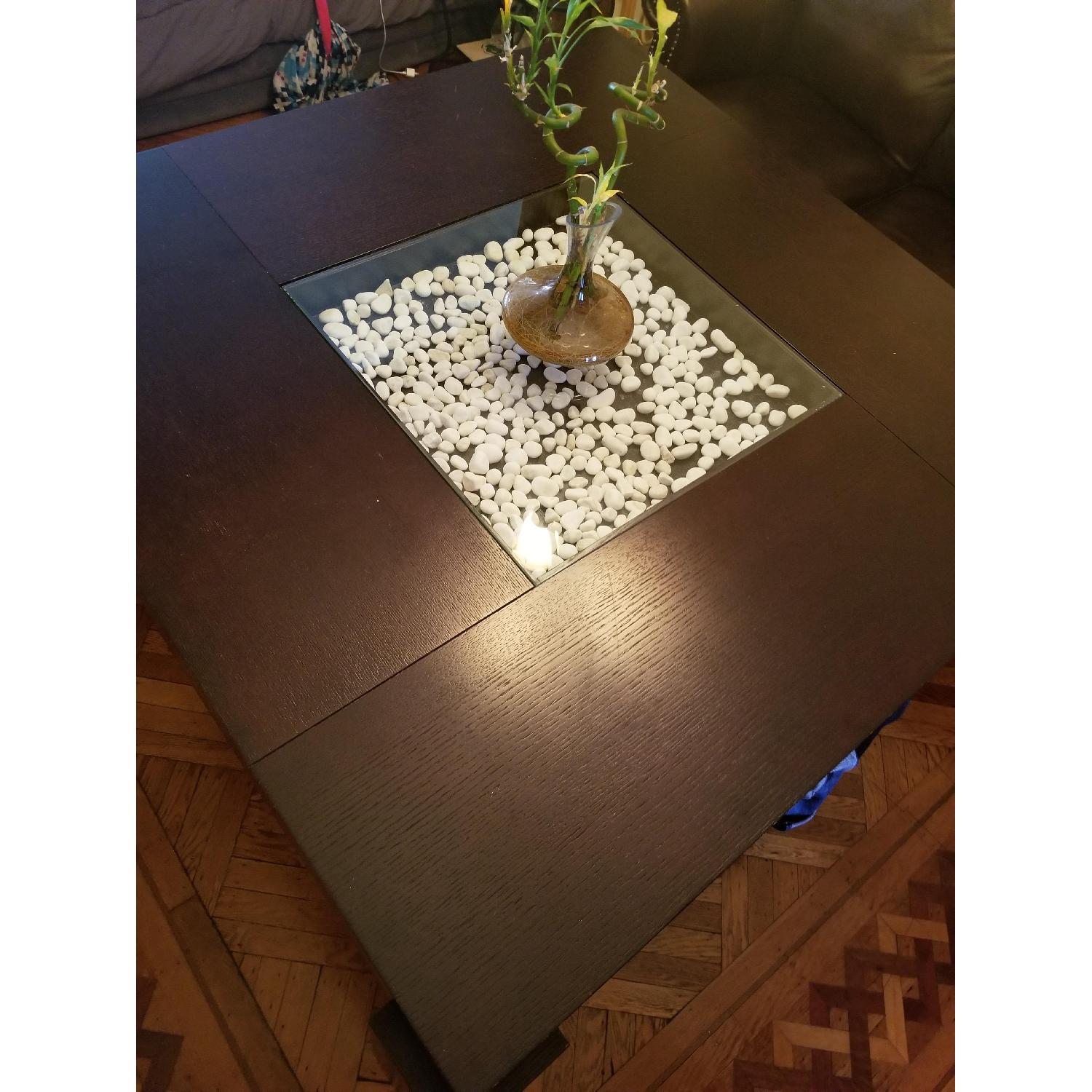 Raymour & Flanigan Cortland Place Dining Table w/ 2 Benches - image-2