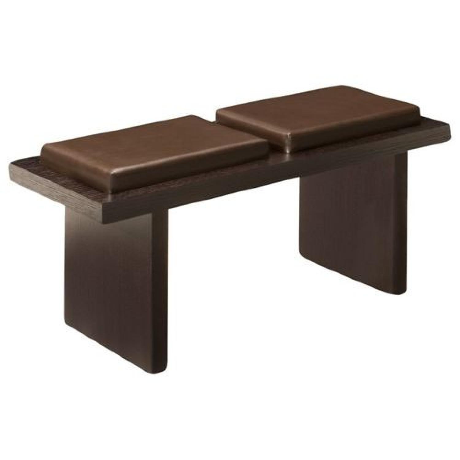 Raymour & Flanigan Cortland Place Dining Table w/ 2 Benches - image-9