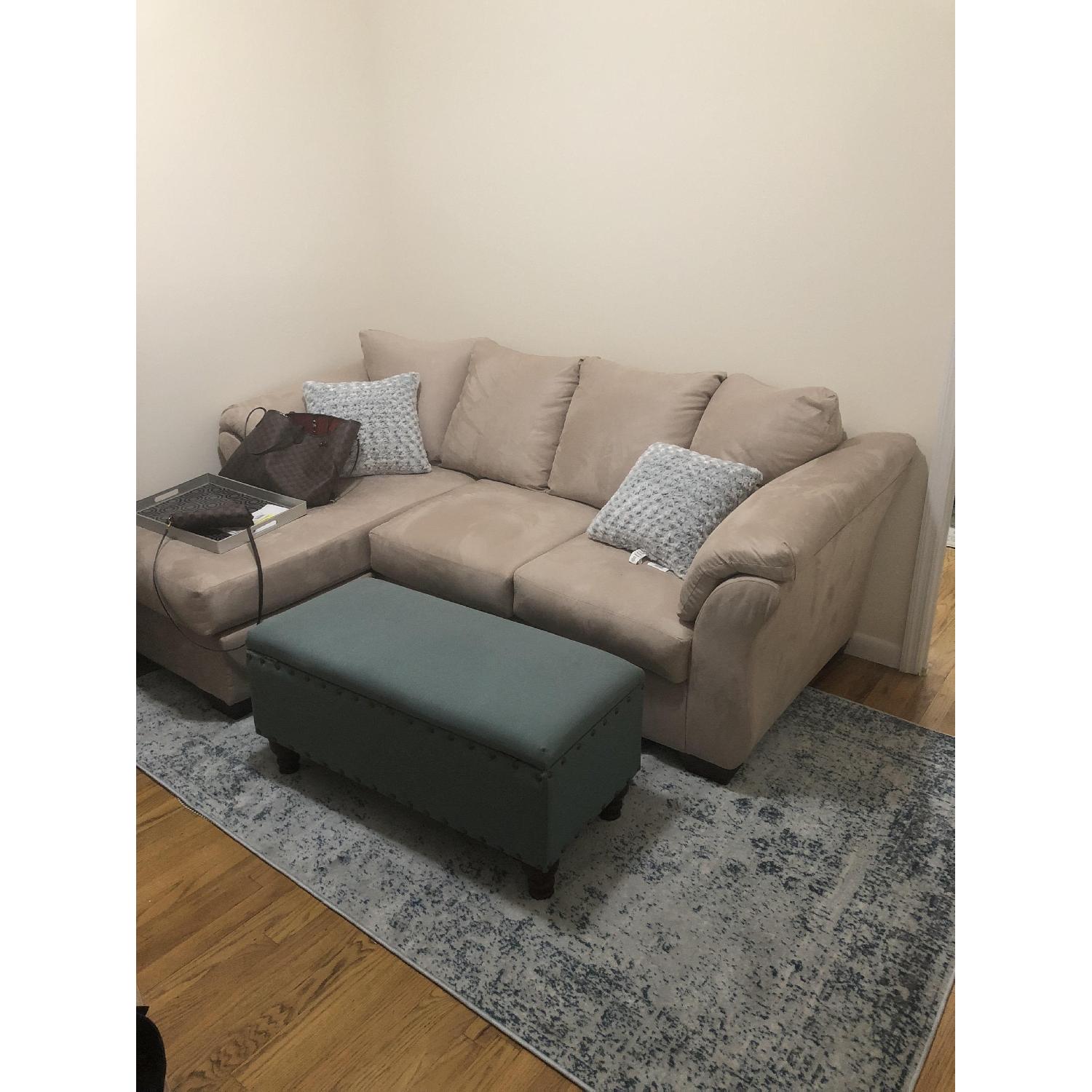 Ashley Darcy Sectional Sofa w/ Chaise - image-2