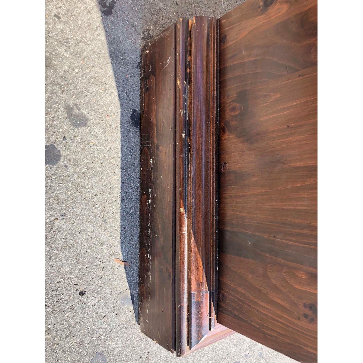 Ethan Allen Solid Wood Dresser w/ Mirrored Hutch - image-6