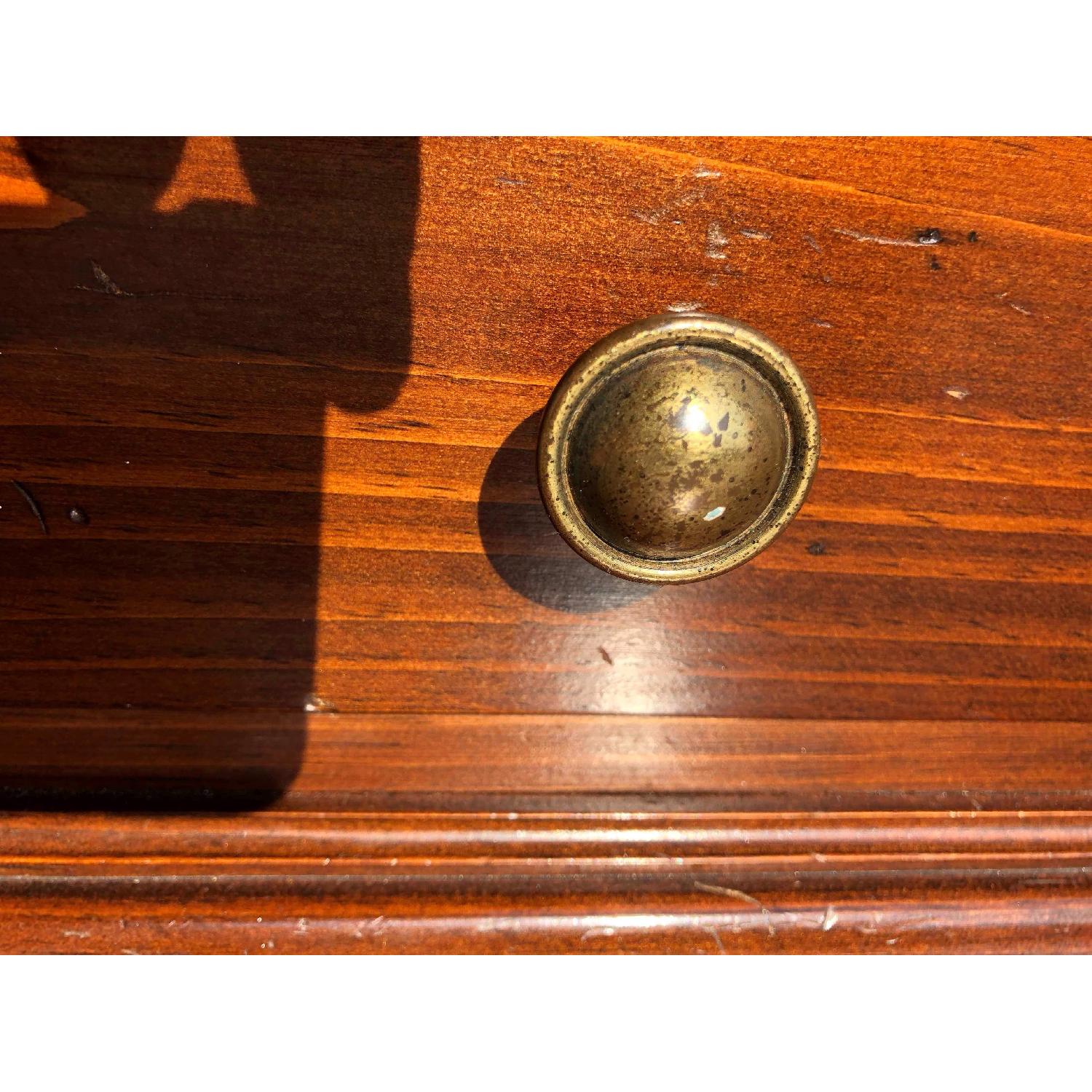 Ethan Allen Solid Wood Dresser w/ Mirrored Hutch - image-16