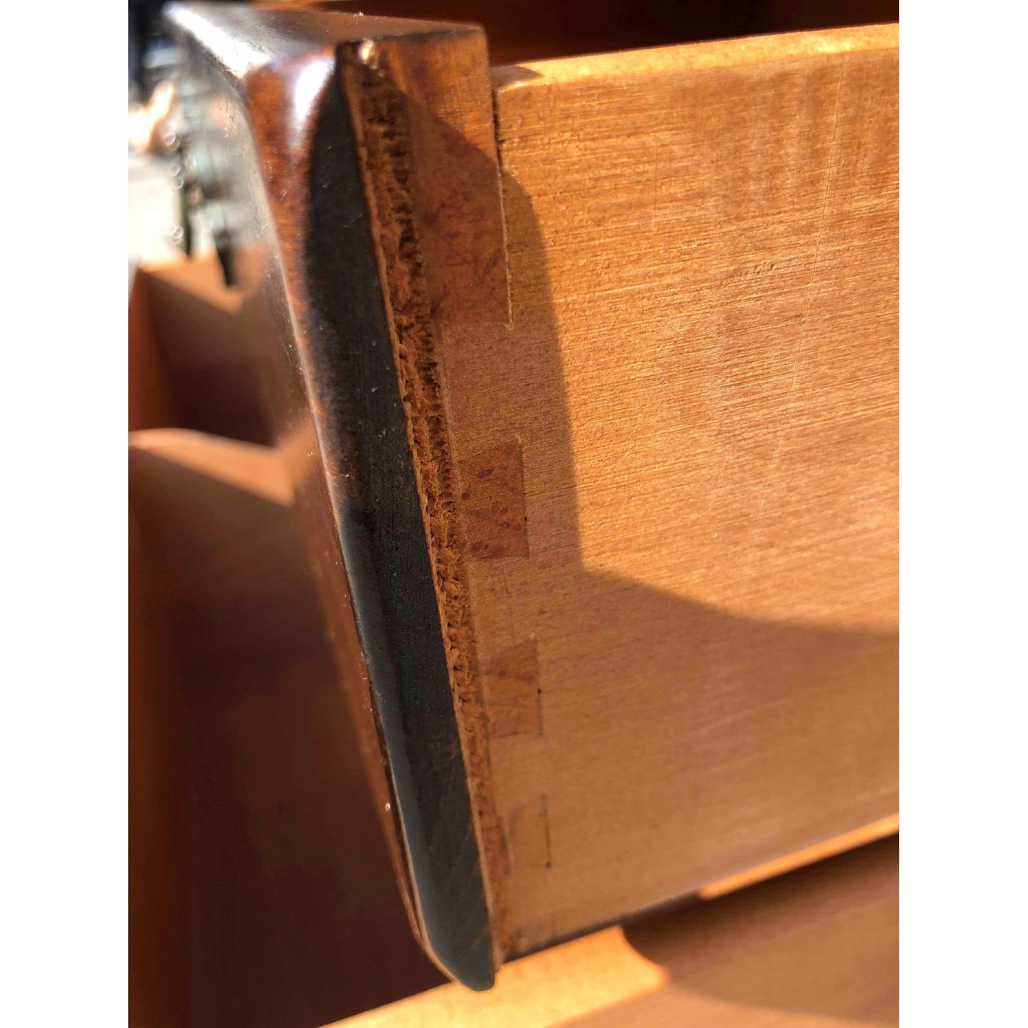 Ethan Allen Solid Wood Dresser w/ Mirrored Hutch - image-26