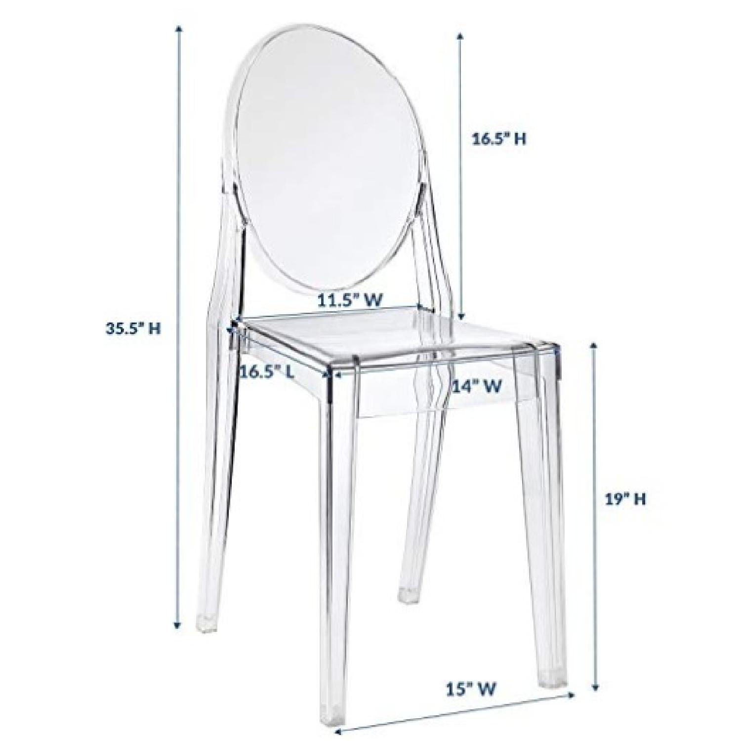 Modway Casper Transparent Chair - image-2