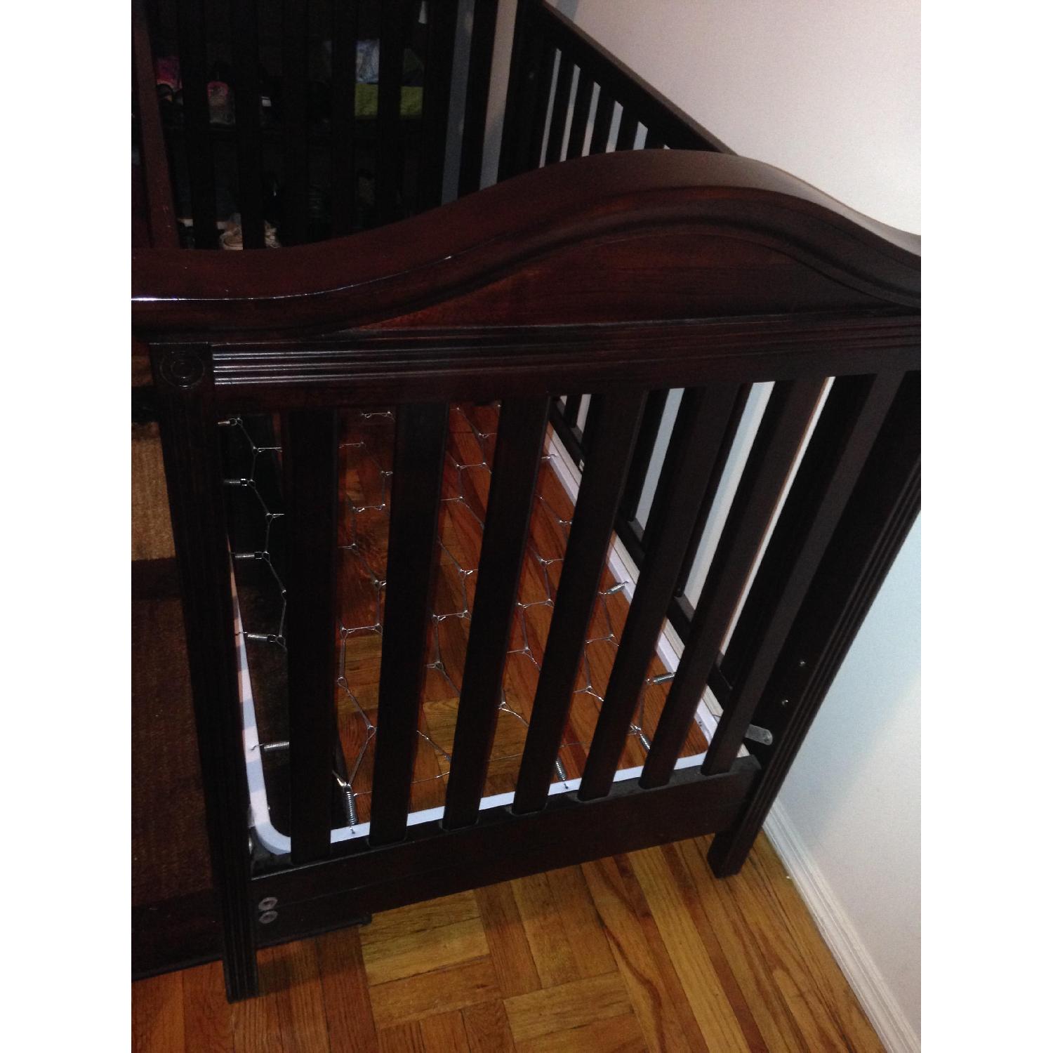 Babi Italia Pinehurst Classic Crib in Espresso - image-3