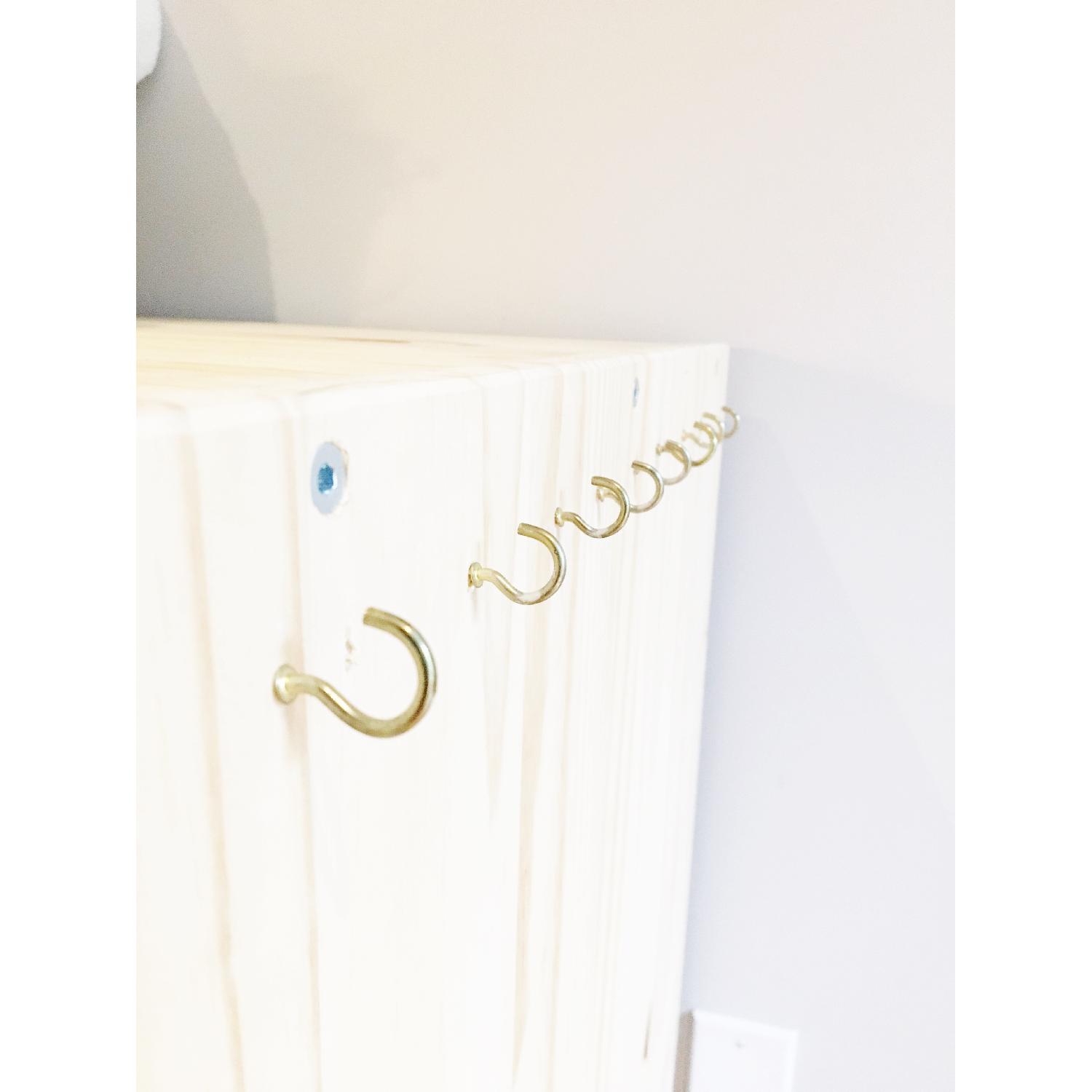 Ikea Ivar Pine 3 Drawer Chest w/ Steel Hairpin Legs - image-3