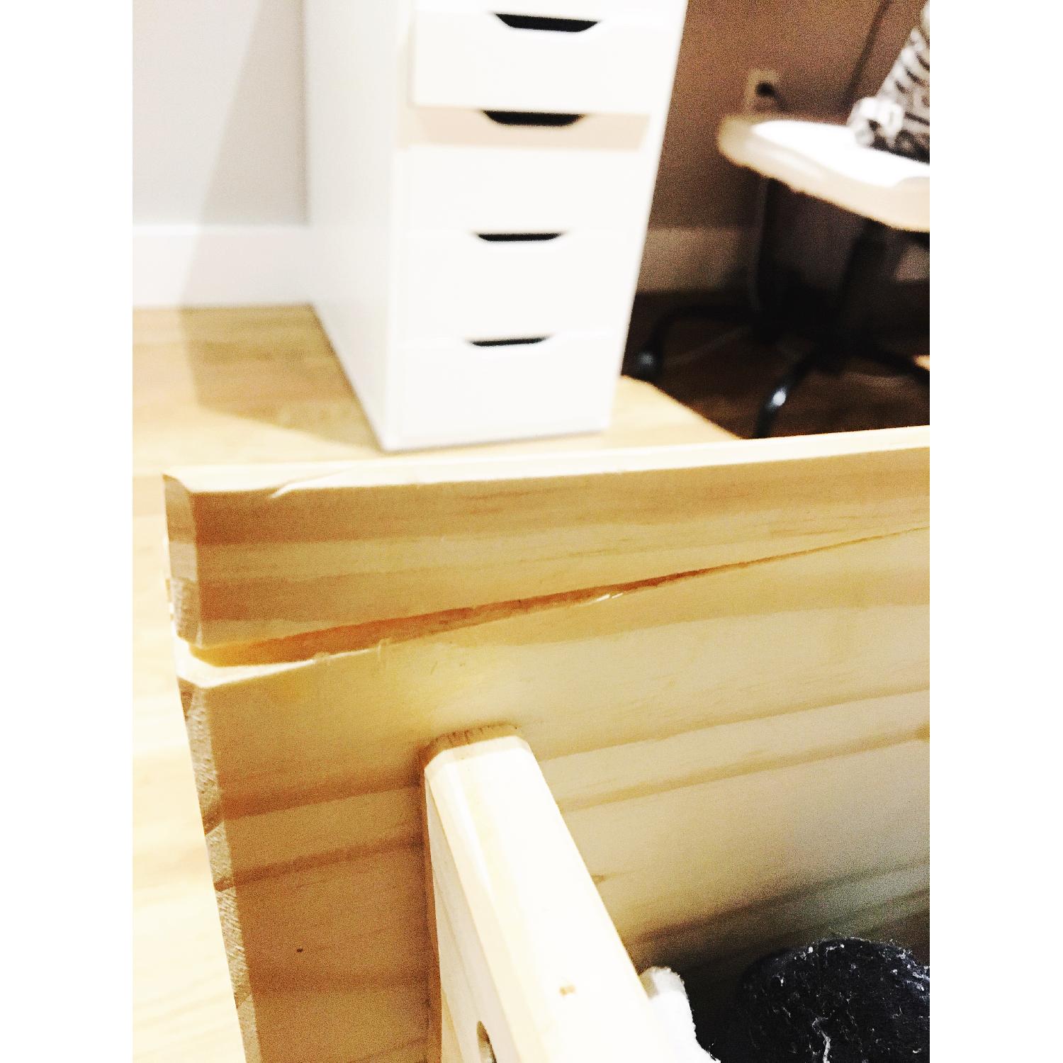 Ikea Ivar Pine 3 Drawer Chest w/ Steel Hairpin Legs - image-5