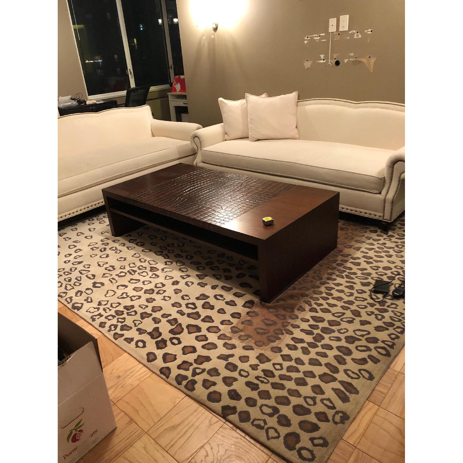 Ralph Lauren Wood Coffee Table - image-1