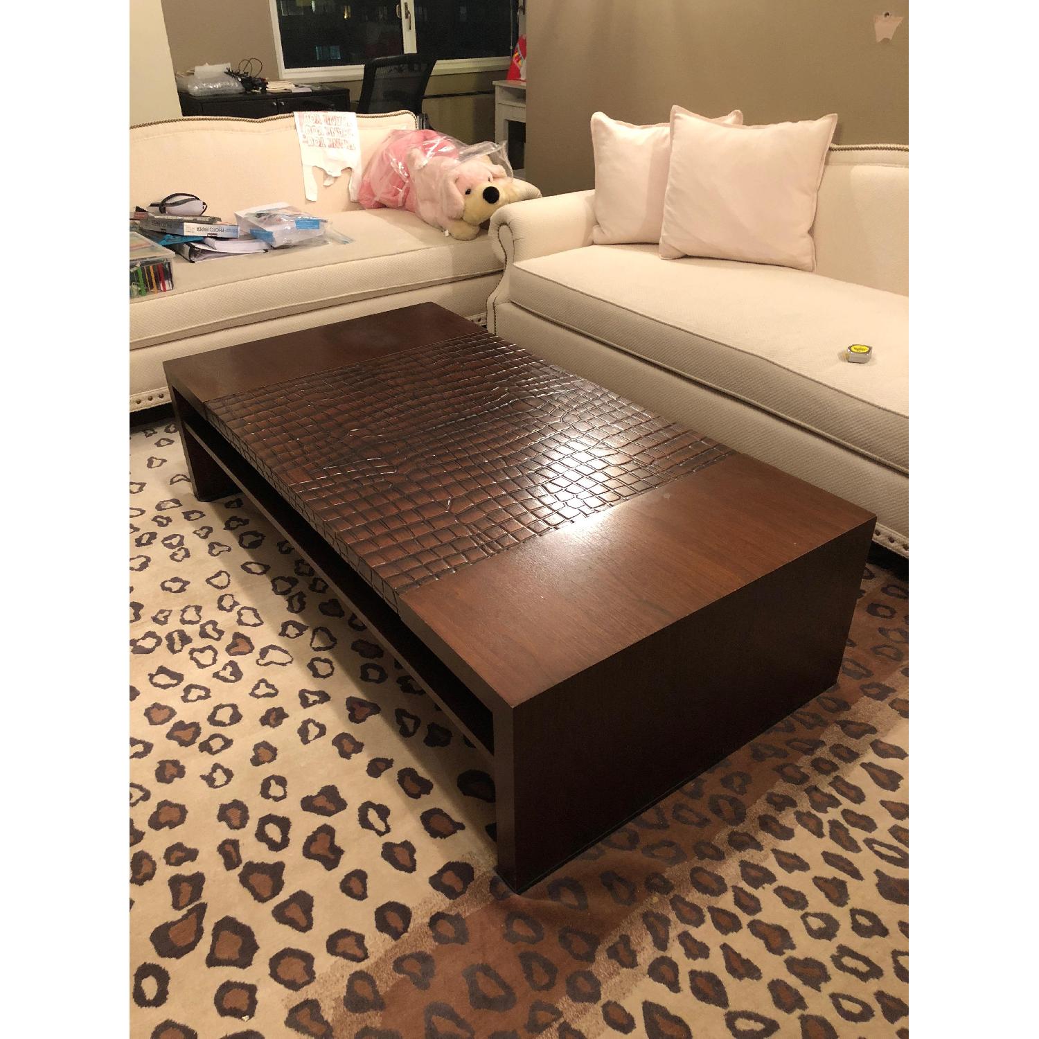 Ralph Lauren Wood Coffee Table - image-2